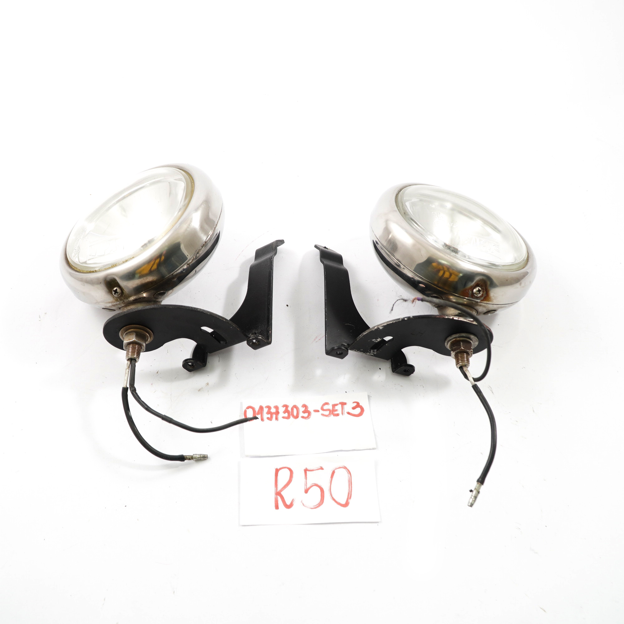 Mini Cooper One R50 R52 R53 High Beam Headlight Headlamp Left Right N/O/S Set