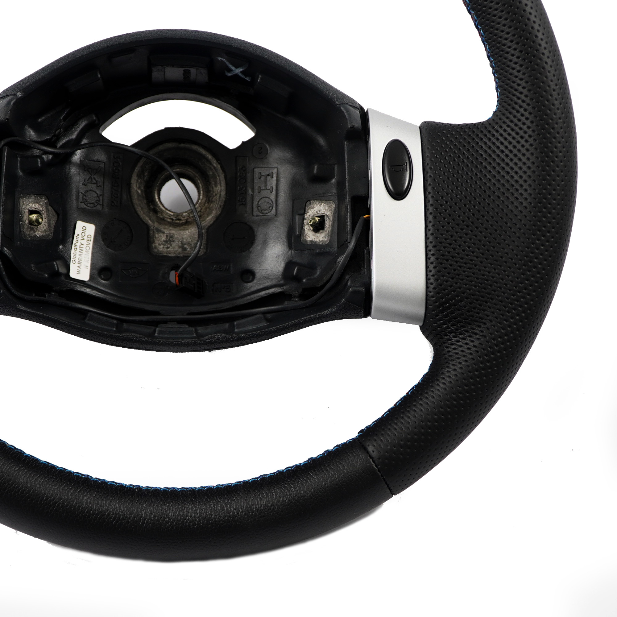 Mini Cooper One R50 R52 R53 NEW Black Leather Sport Steering Wheel