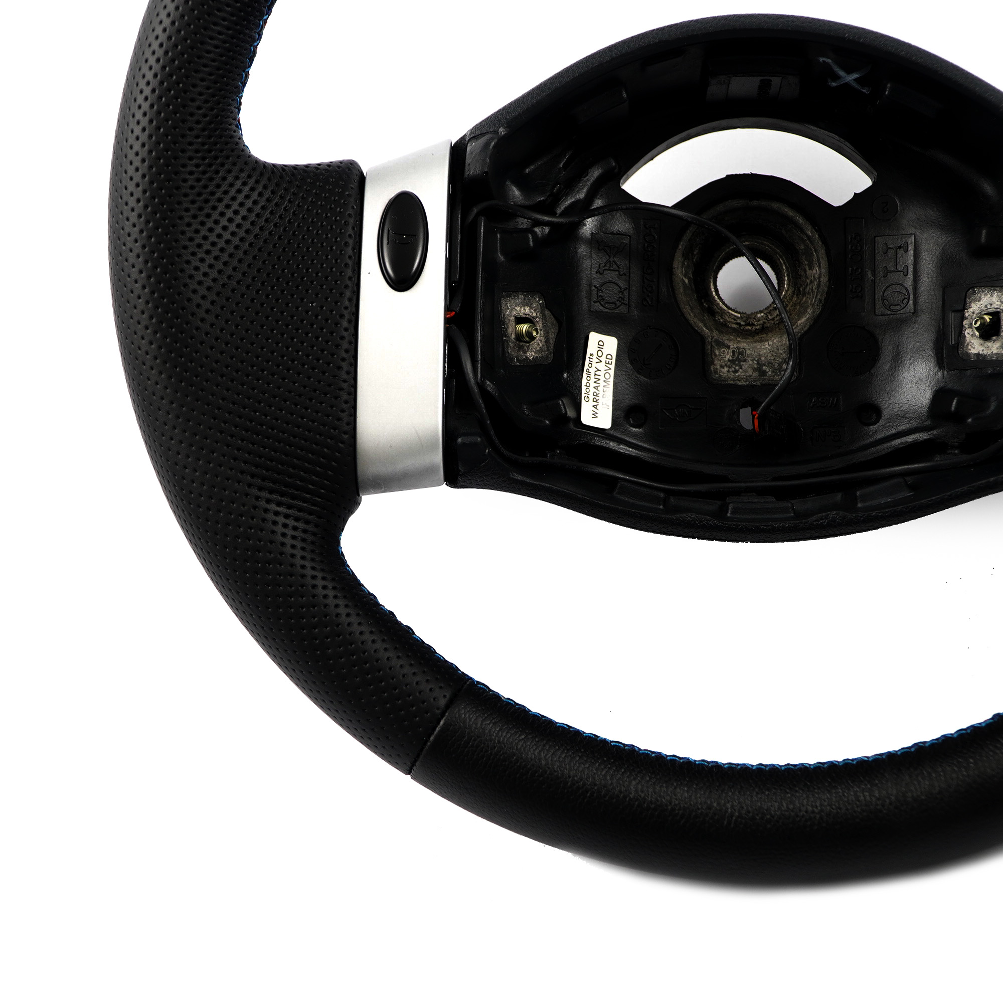 Mini Cooper One R50 R52 R53 NEW Black Leather Sport Steering Wheel