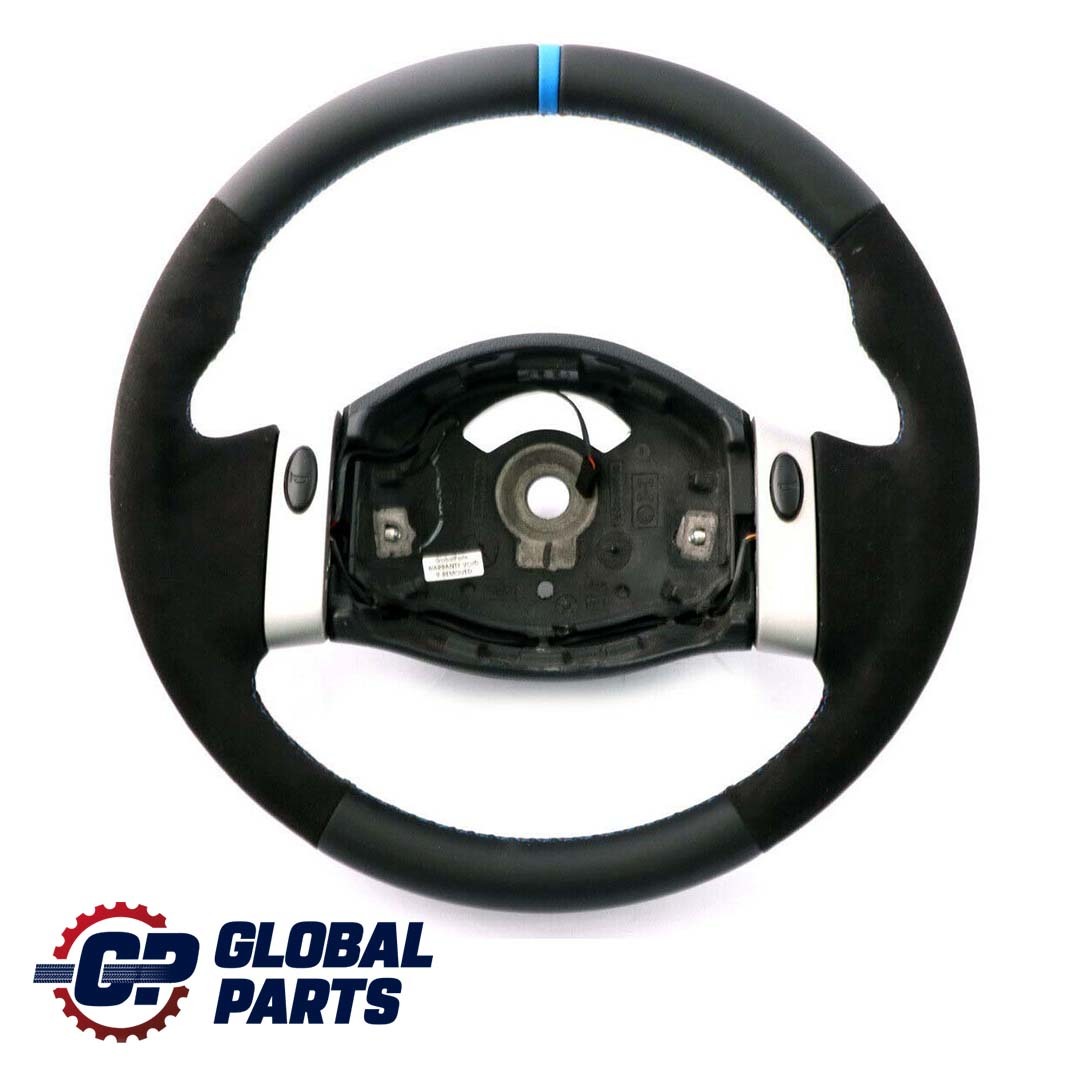 Mini Cooper R50 R52 Cooper NEW Black Leather Steering Wheel 2 Spoke Trim