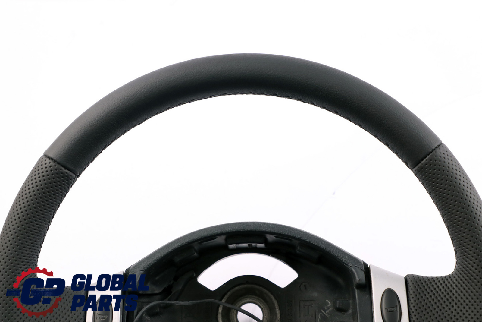 Mini Cooper One R50 R52 R53 NEW Black Leather Steering Wheel Trim 2 Spoke