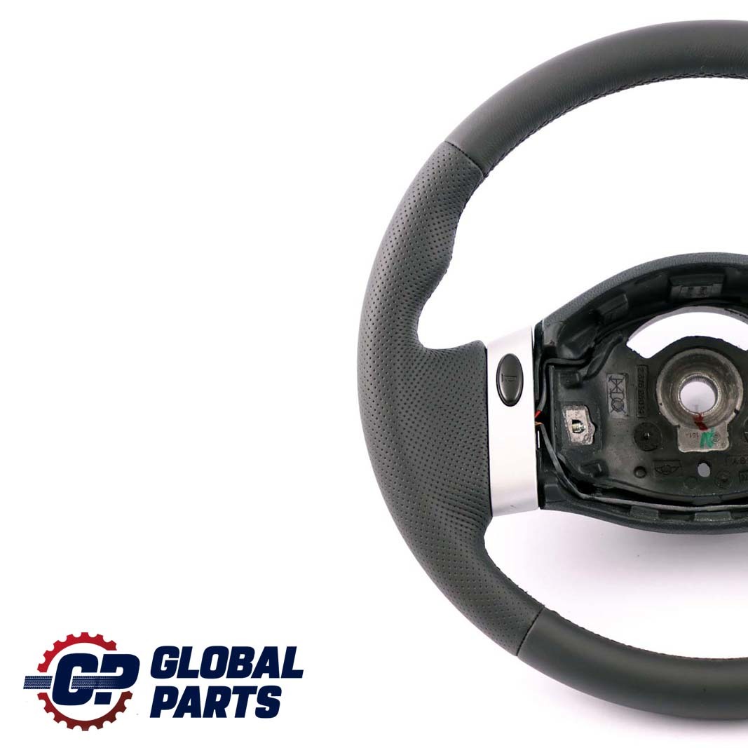 Mini Cooper One R50 R52 R53 NEW Black Leather Steering Wheel 2 Spoke Trim