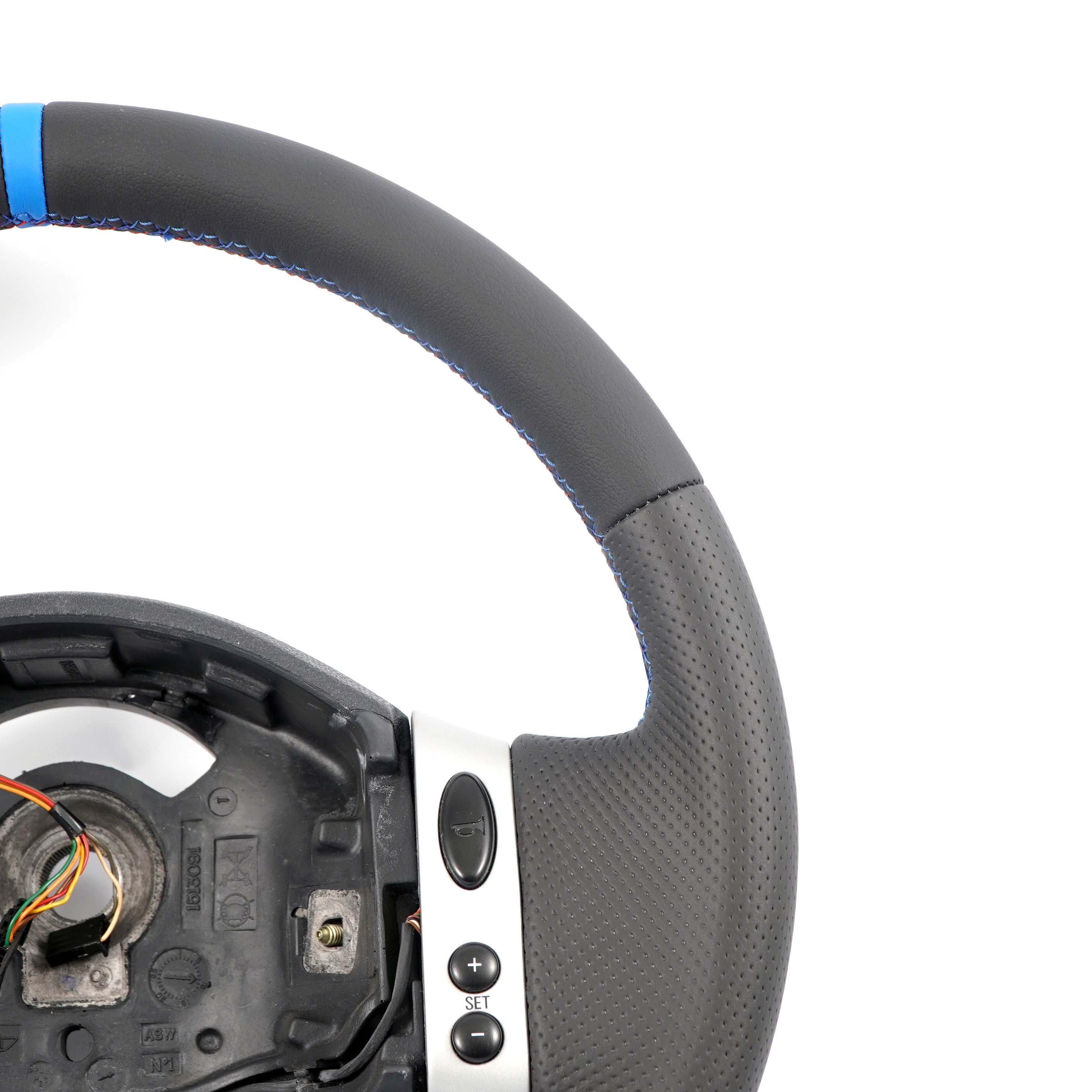 Mini Cooper R50 R52 R53 NEW Black Leather Steering Wheel Multifunction