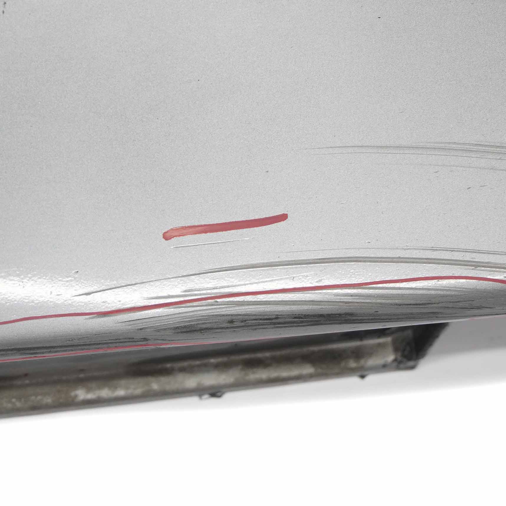 BMW E60 E61 Side Skirt Door Sill Cover Left N/S Silbergrau Silver Grey - A08