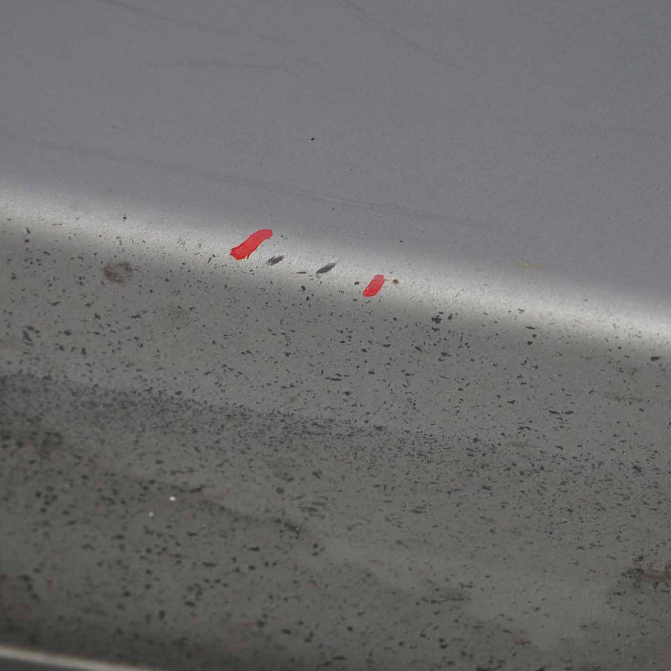 BMW E60 E61 Side Skirt Door Sill Cover Left N/S Silbergrau Silver Grey - A08