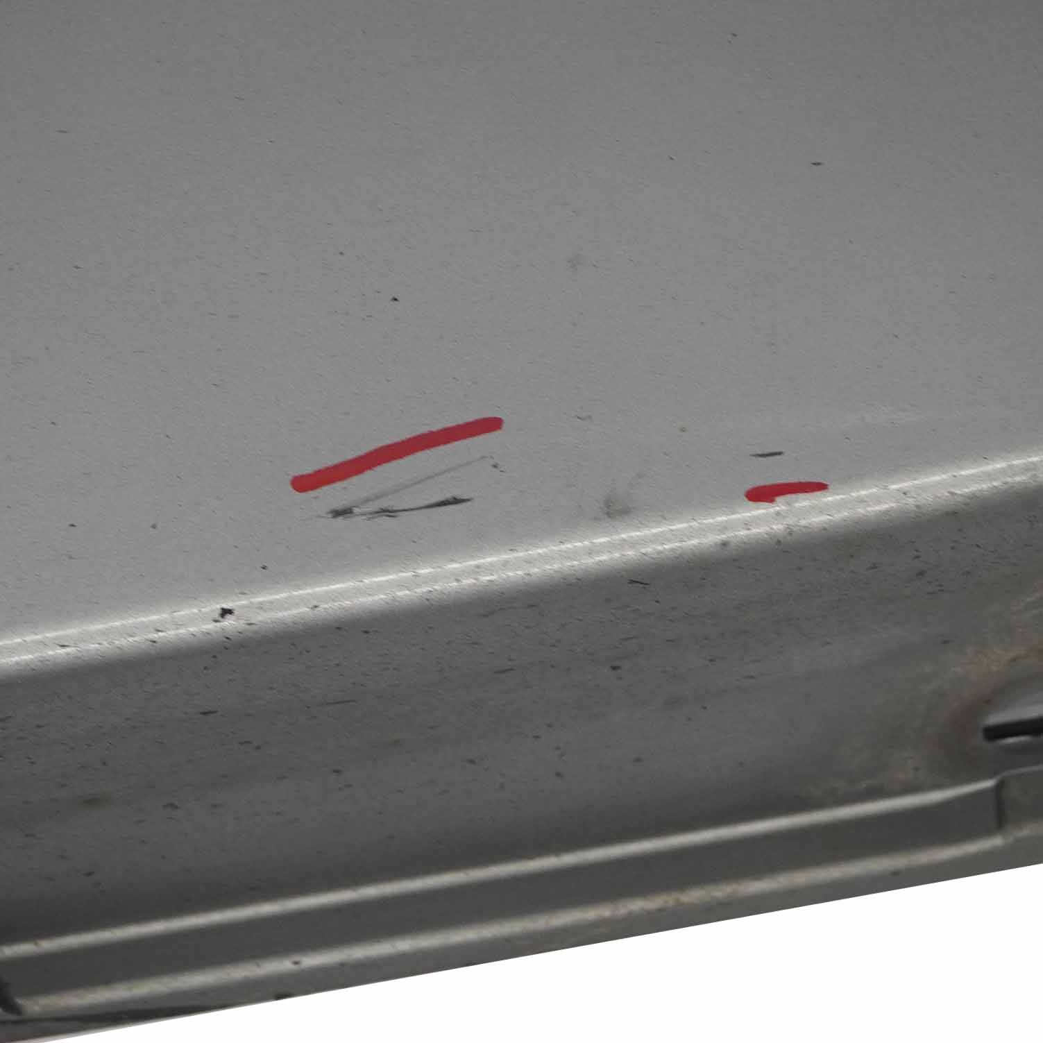 BMW E60 E61 Door Sill Side Cover Skirt Right O/S Silbergrau Grey A08