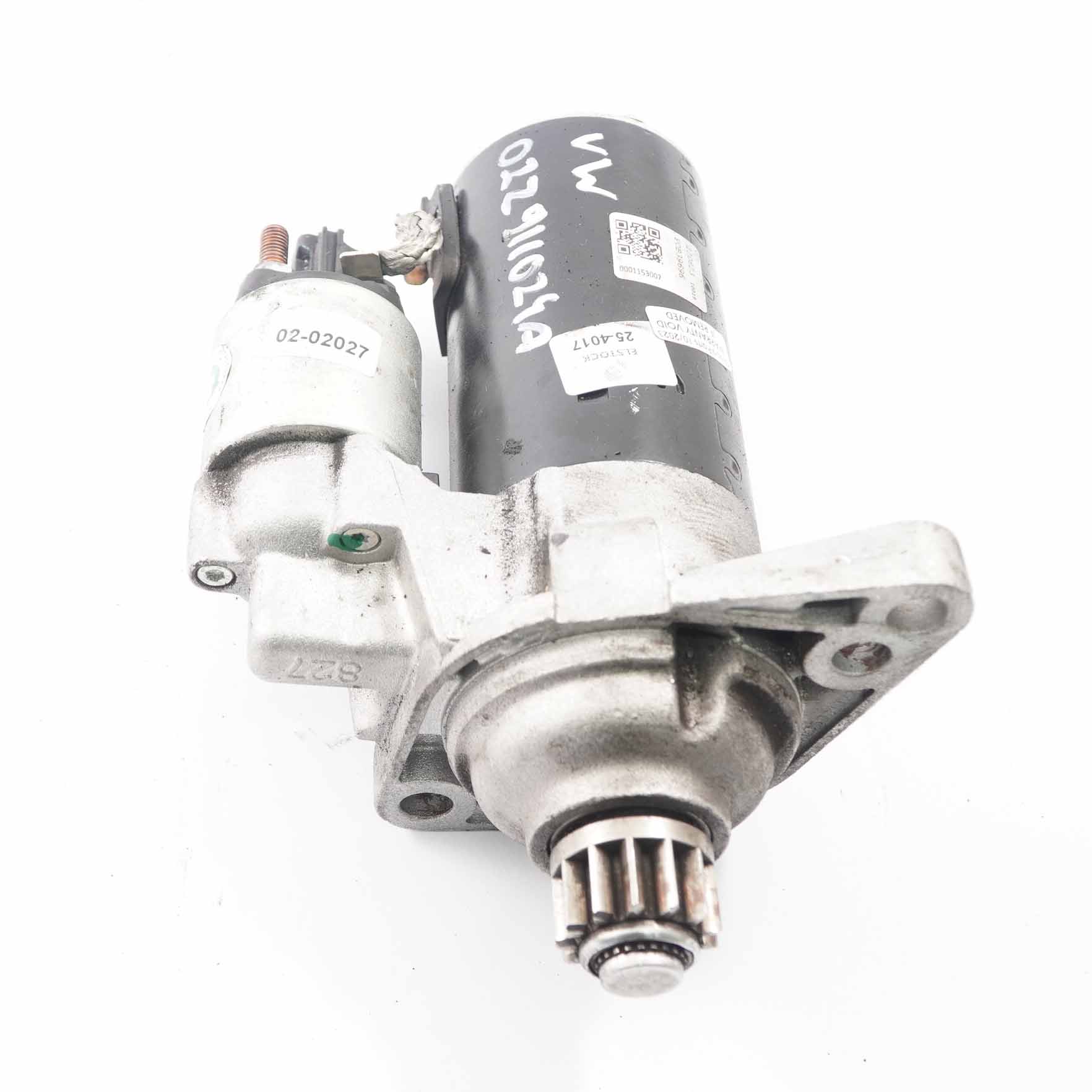 VW Volkswagen Golf 6 1.6 TDI Diesel Motor Anlasser 022911024A