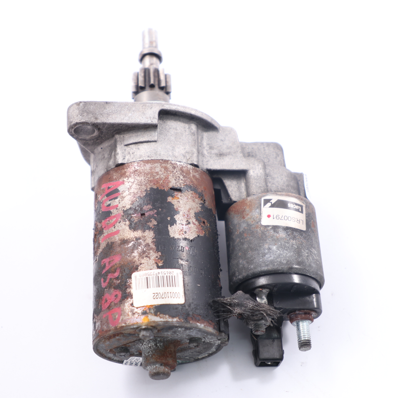 Audi A3 8P Anlasser Motor Diesel Aktuator 02A911023 LRS00791