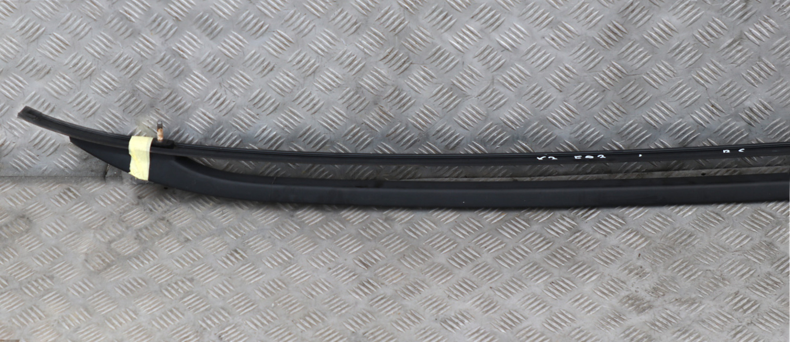 BMW X3 Series E83 Left N/S Roof Railing Rail Rack Bar Black Sapphire Metallic -