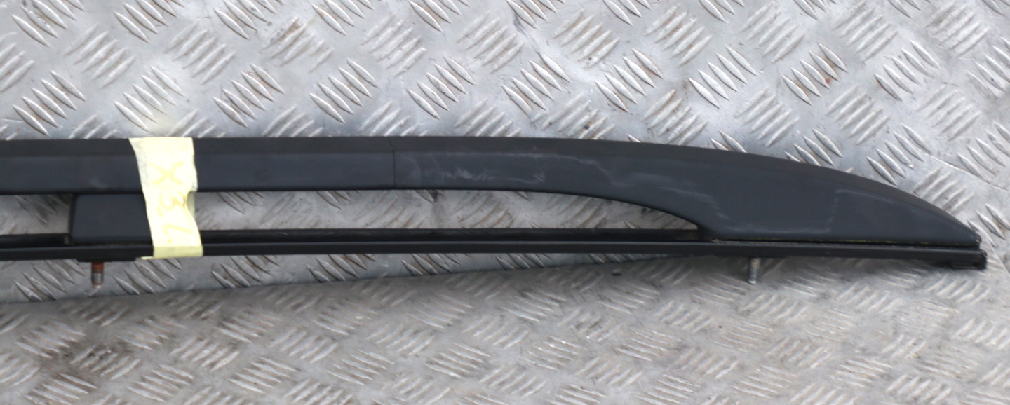 BMW X3 Series E83 Left N/S Roof Railing Rail Rack Bar Black Sapphire Metallic -