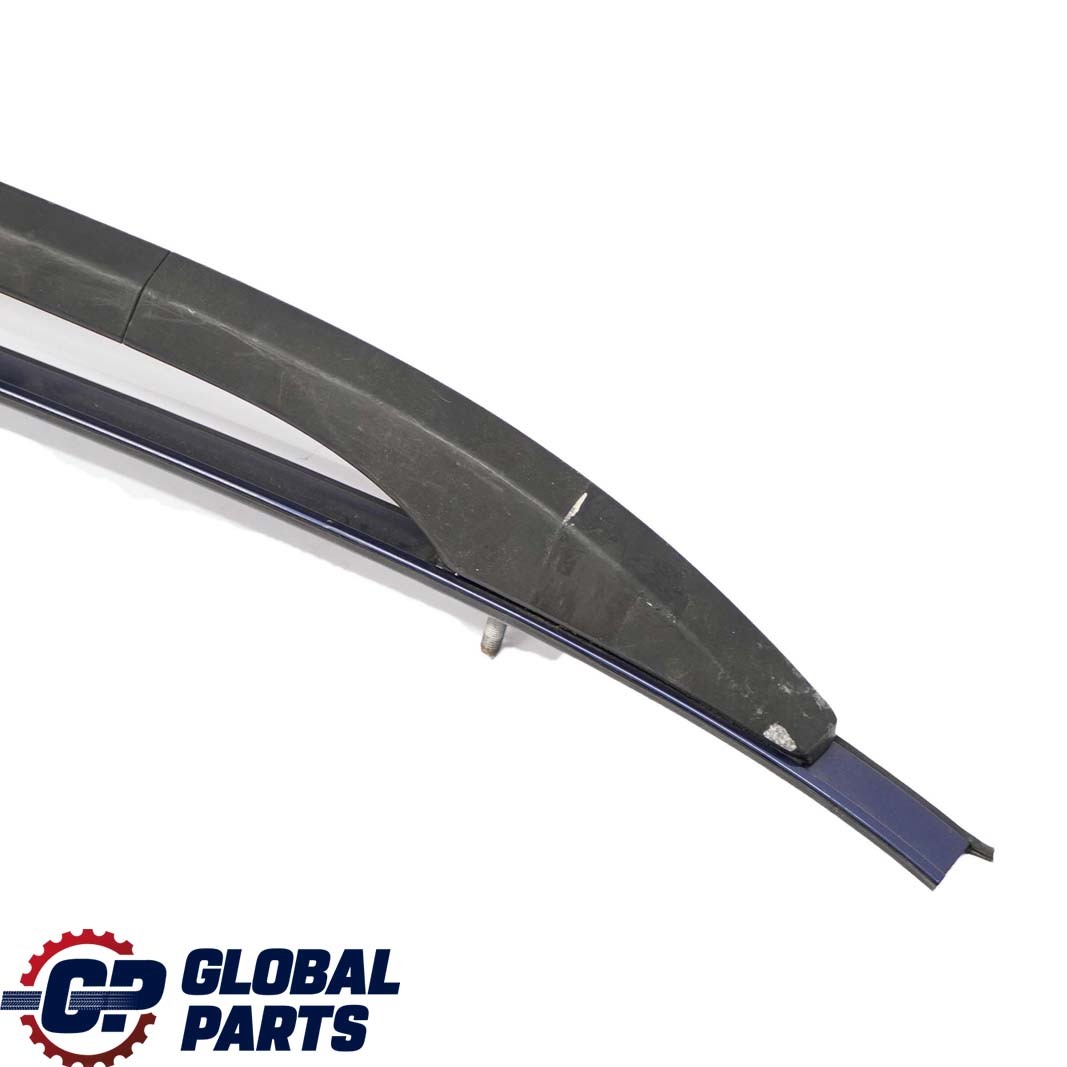 BMW X3 E83 Right O/S Roof Railing Moulding Trim Strip Mysticblau Blue - A07