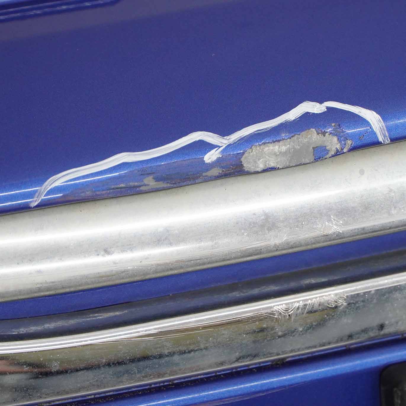 Mini R50 R52 Front Bumper Complete Trim Panel Hyper Blue Metallic - A28