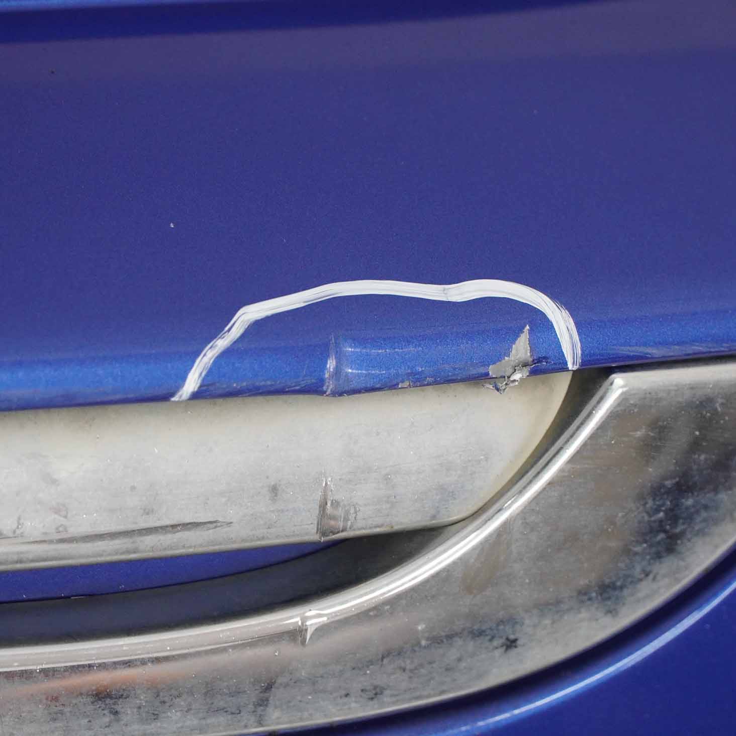 Mini R50 R52 Front Bumper Complete Trim Panel Hyper Blue Metallic - A28