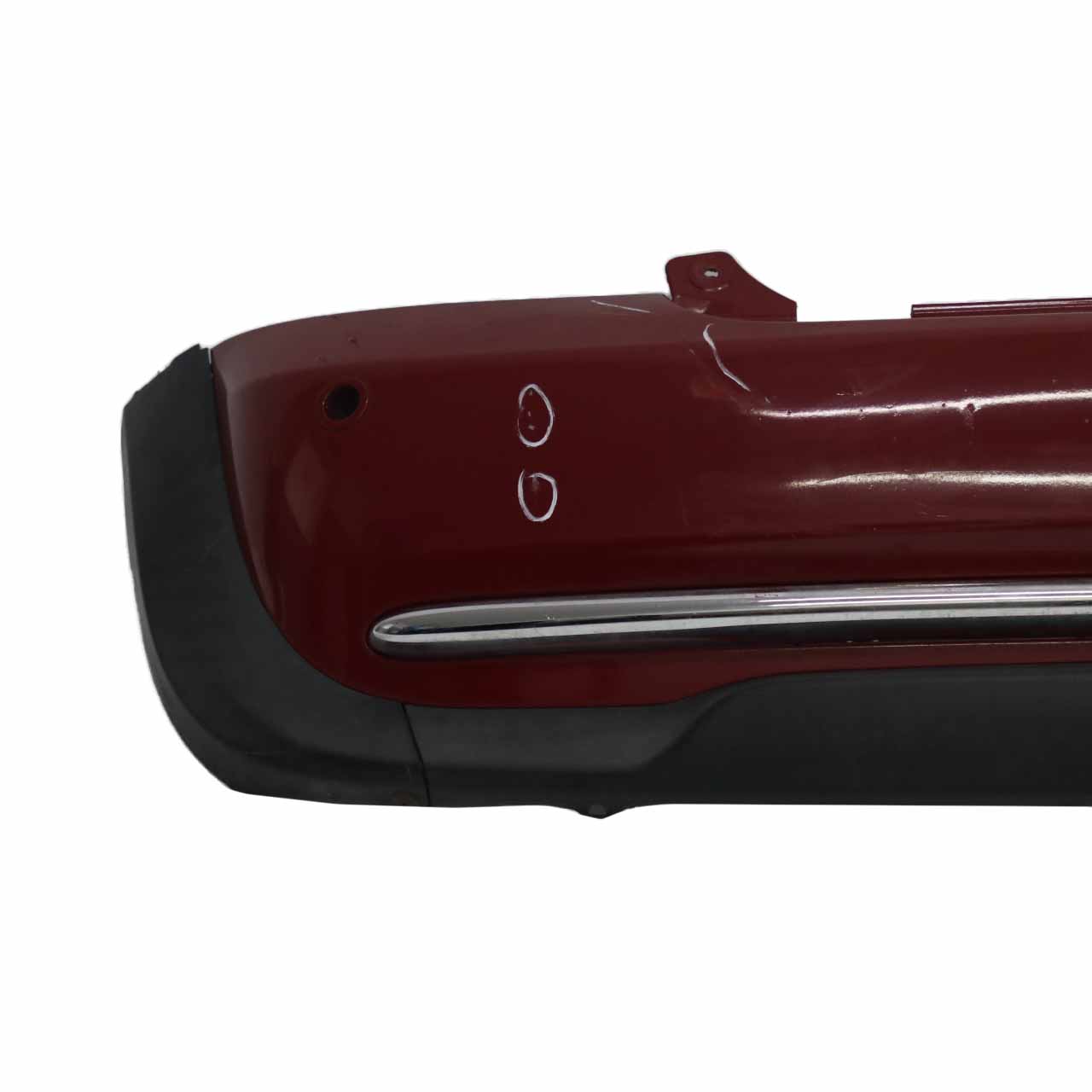 Mini R52 Rear Bumper Cabrio Complete PDC Trim Panel Chili Red - 851