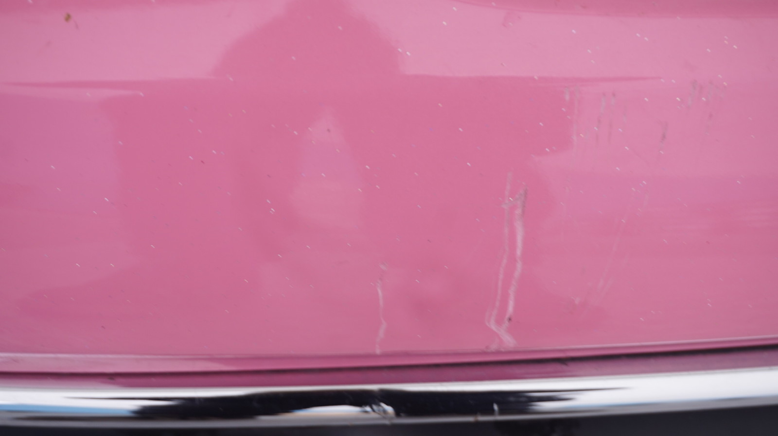 BMW MINI Cooper R52 Rear Bumper Panel Glittering Pink