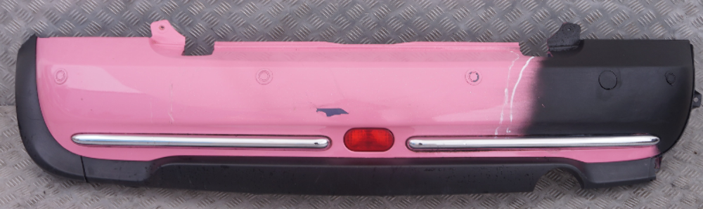 BMW MINI Cooper R52 Rear Bumper Panel Glittering Pink