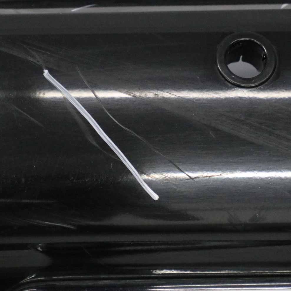 Mini R52 Rear Bumper Cabrio Complete PDC Trim Panel Schwarz 2 Black - 668