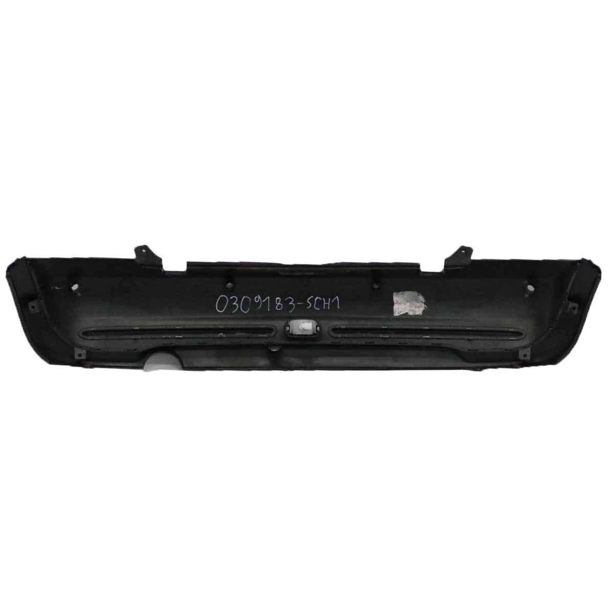 Mini R52 Rear Bumper Cabrio Complete PDC Trim Panel Schwarz 2 Black - 668