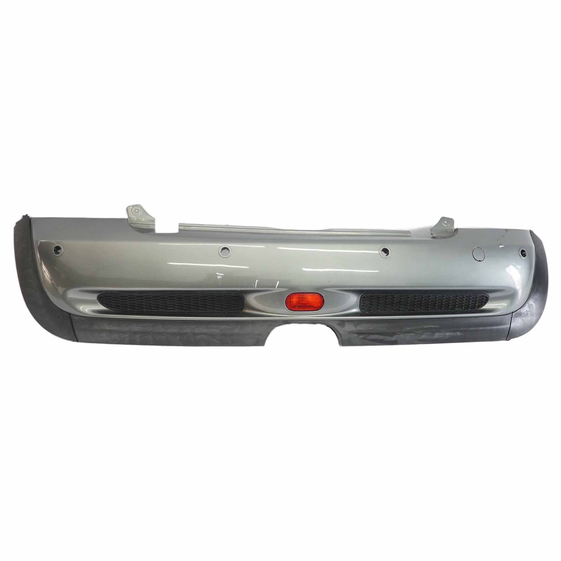 Rear Bumper Mini R52 Cabrio Cooper S Complete PDC Panel Dark Silver - 871