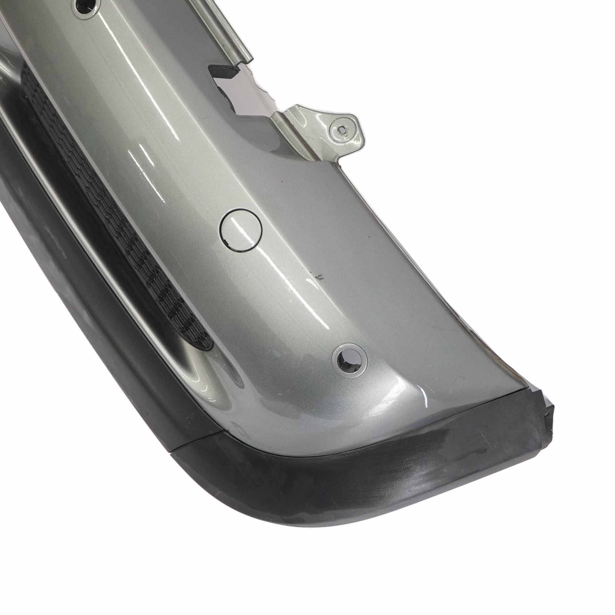 Rear Bumper Mini R52 Cabrio Cooper S Complete PDC Panel Dark Silver - 871