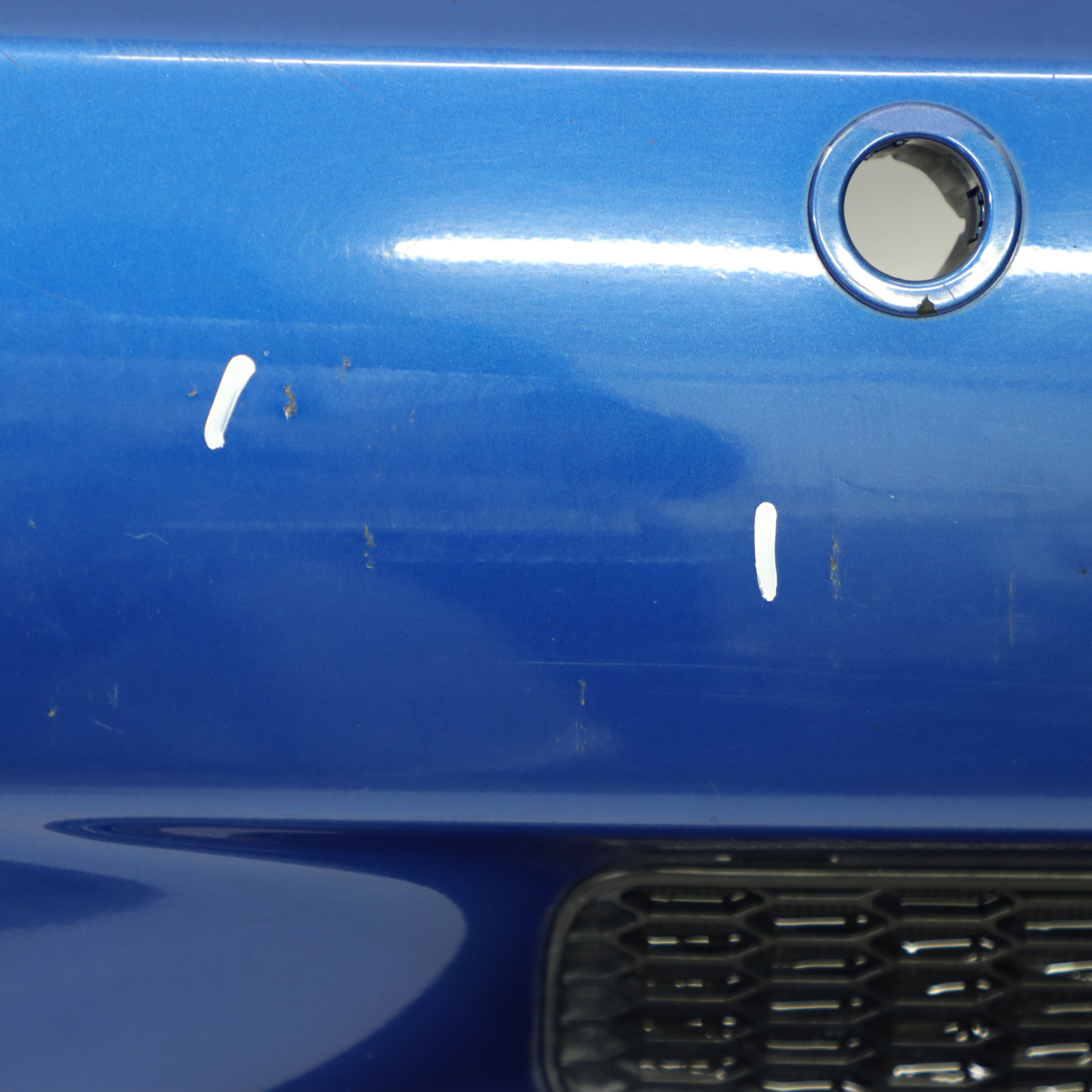 Mini R52 Cabrio Cooper S Complete Rear Bumper PDC Panel Hyper Blue - A28