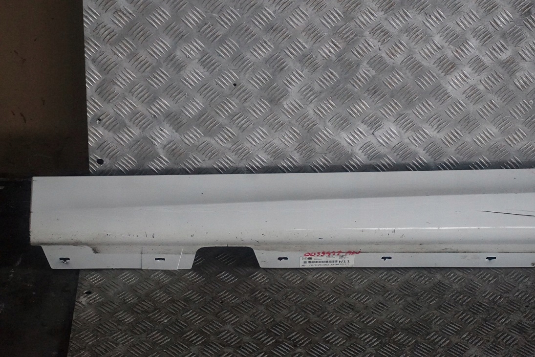 BMW 3 Series E90 E91 M Sport Sill Strip Side Skirt Left N/S Alpinweiss White