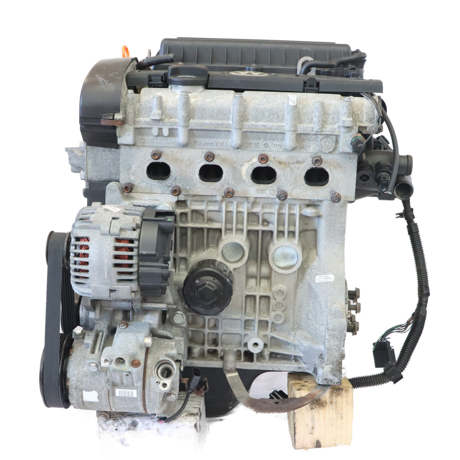 VW Volkswagen Polo 6R 1.4 Benzin Kompletter Motor CGGB 86PS 99TKM, GARANTIE