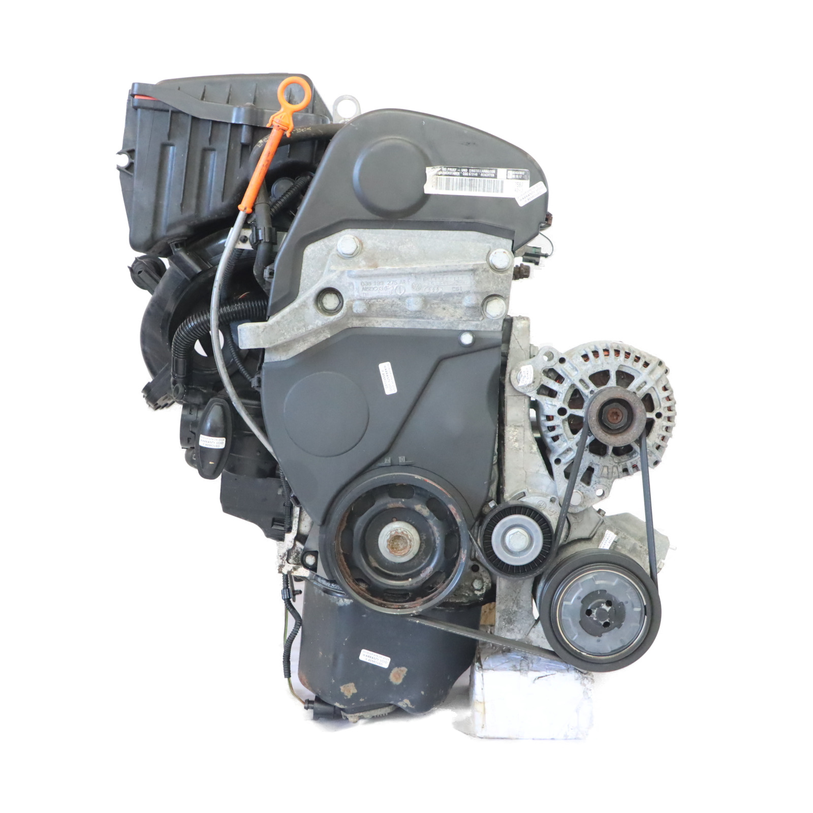 VW Volkswagen Polo 6R 1.4 Benzin Kompletter Motor CGGB 86PS 99TKM, GARANTIE