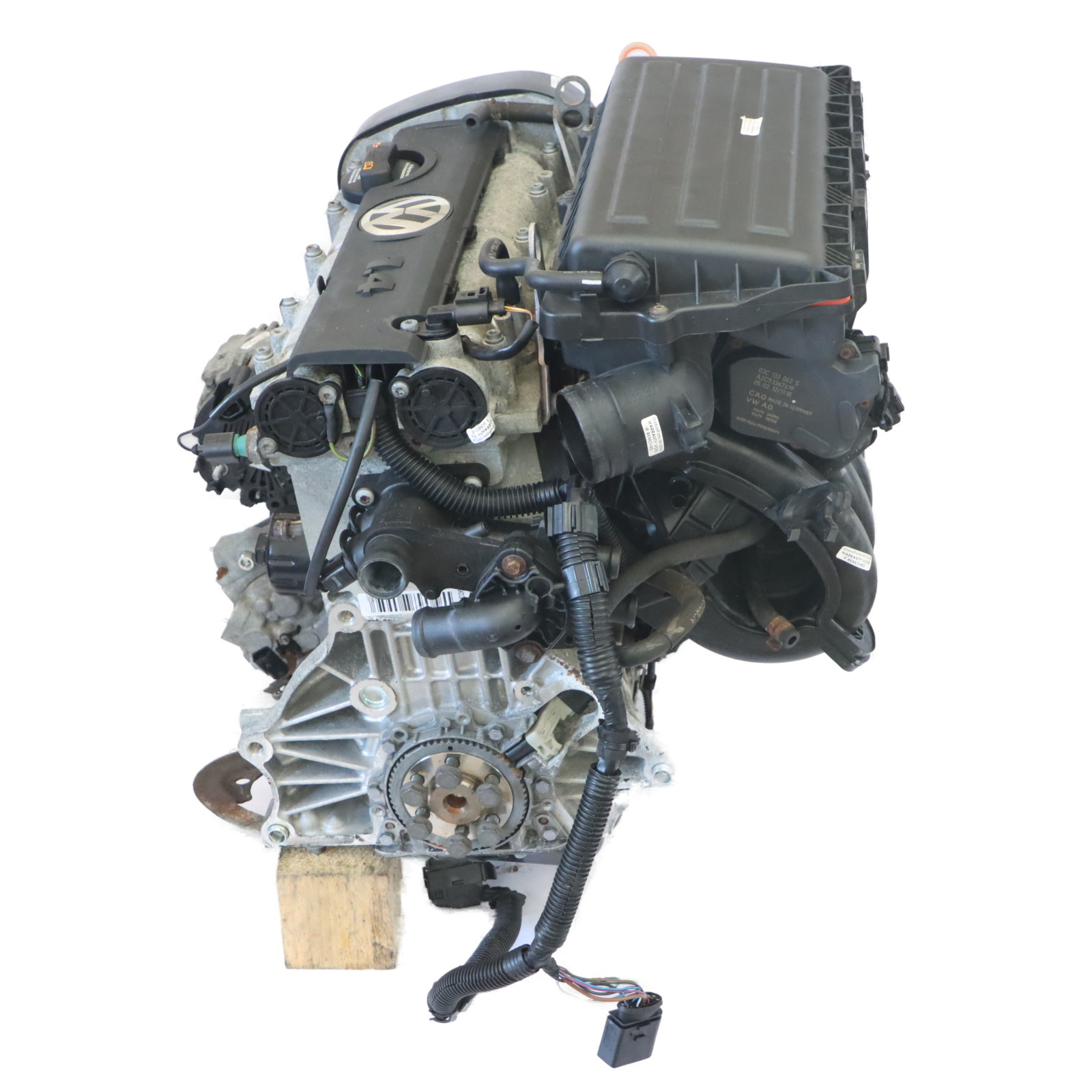 VW Volkswagen Polo 6R 1.4 Benzin Kompletter Motor CGGB 86PS 99TKM, GARANTIE