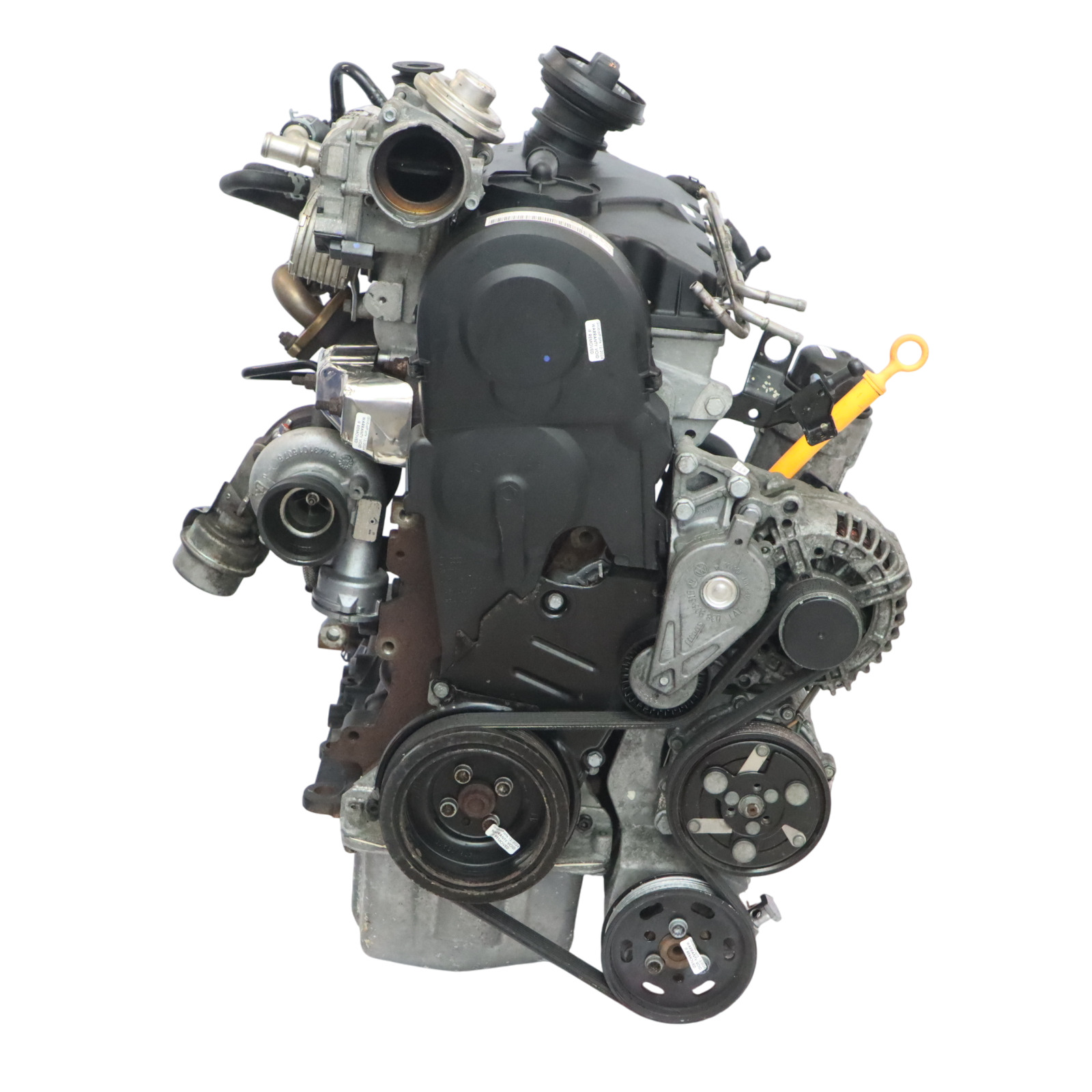 Volkswagen New Beetle Skoda Fabia 2 1.9 TDI 105HP Bare Engine BSW 99k, WARRANTY