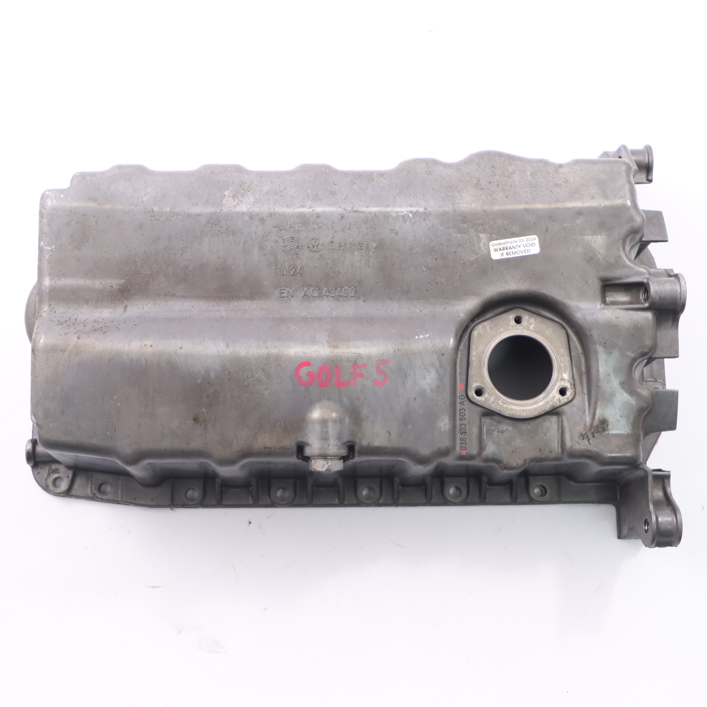 Volkswagen Golf 5 Audi A3 1.9 2.0 TDI Diesel motor Öl wanne 038103603AG