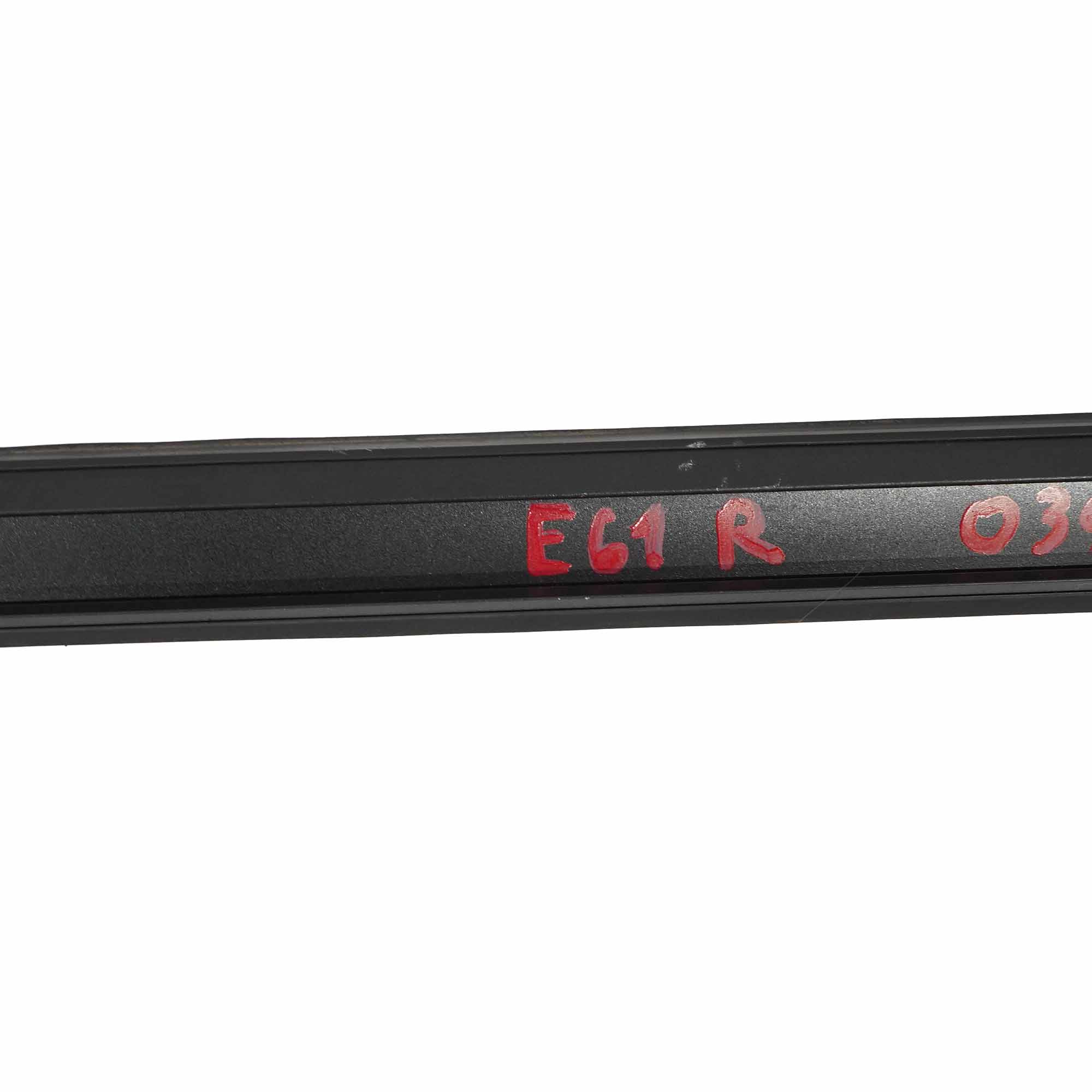 Roof Moulding BMW E61 Touring Right Trim O/S Carbonschwarz Black Metallic - 416