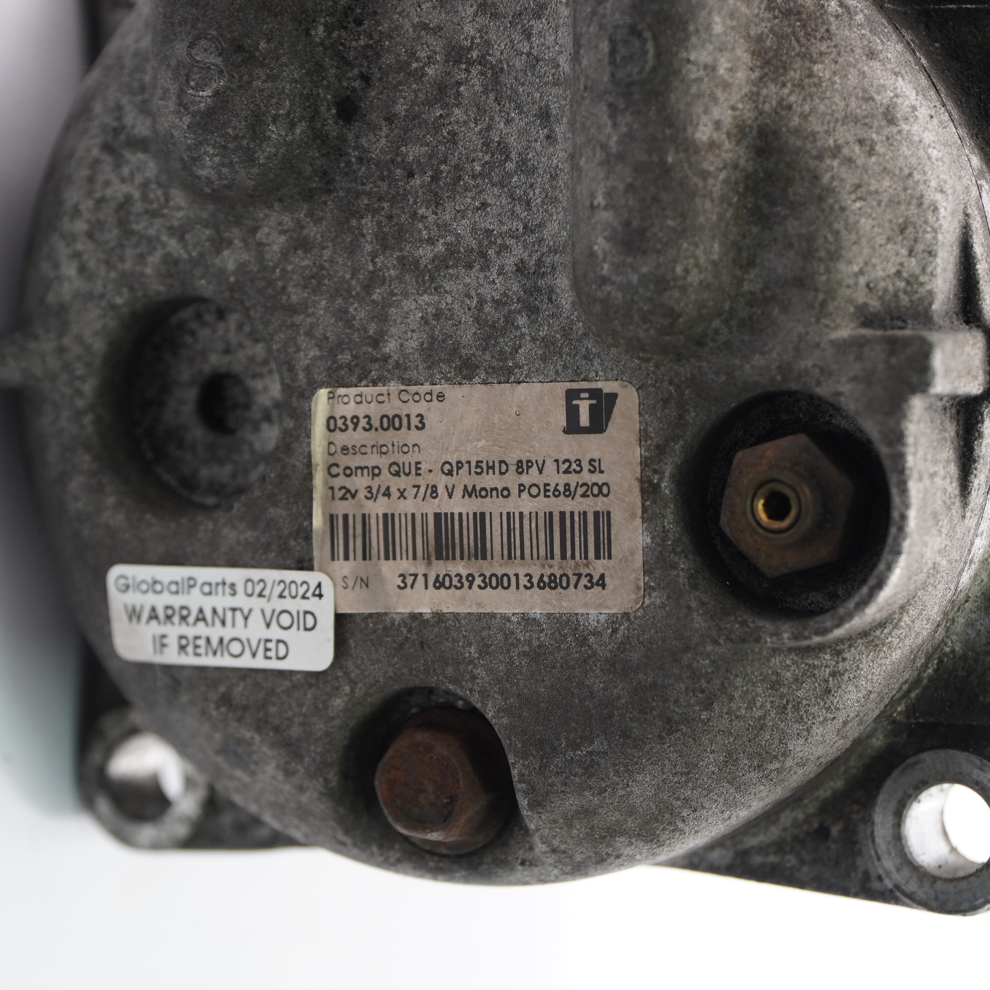 Mercedes Sprinter W906 OM651 Klima kompressor A/C Pumpe 03930013