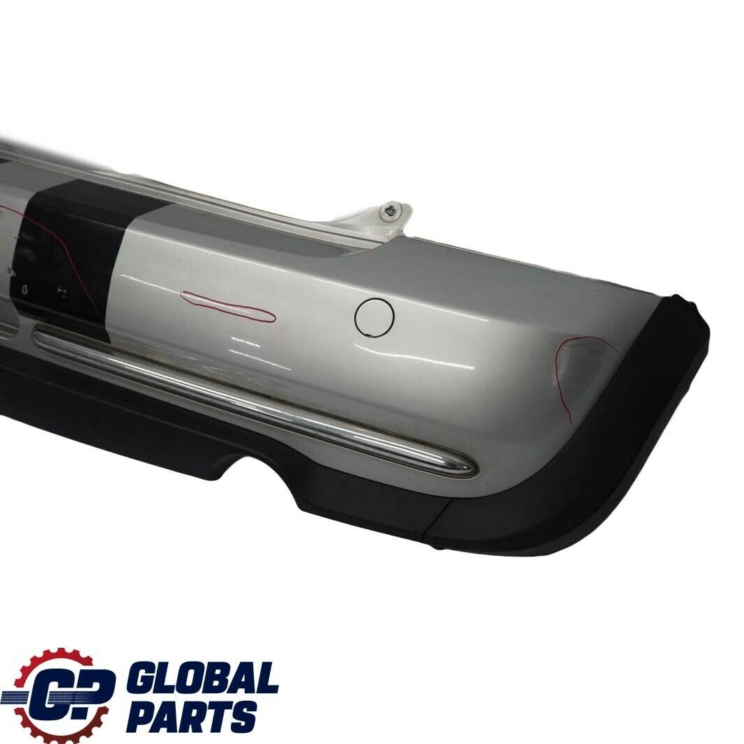 BMW Mini Cooper R50 Rear Bumper Trim Panel Pure Silver Metallic - 900