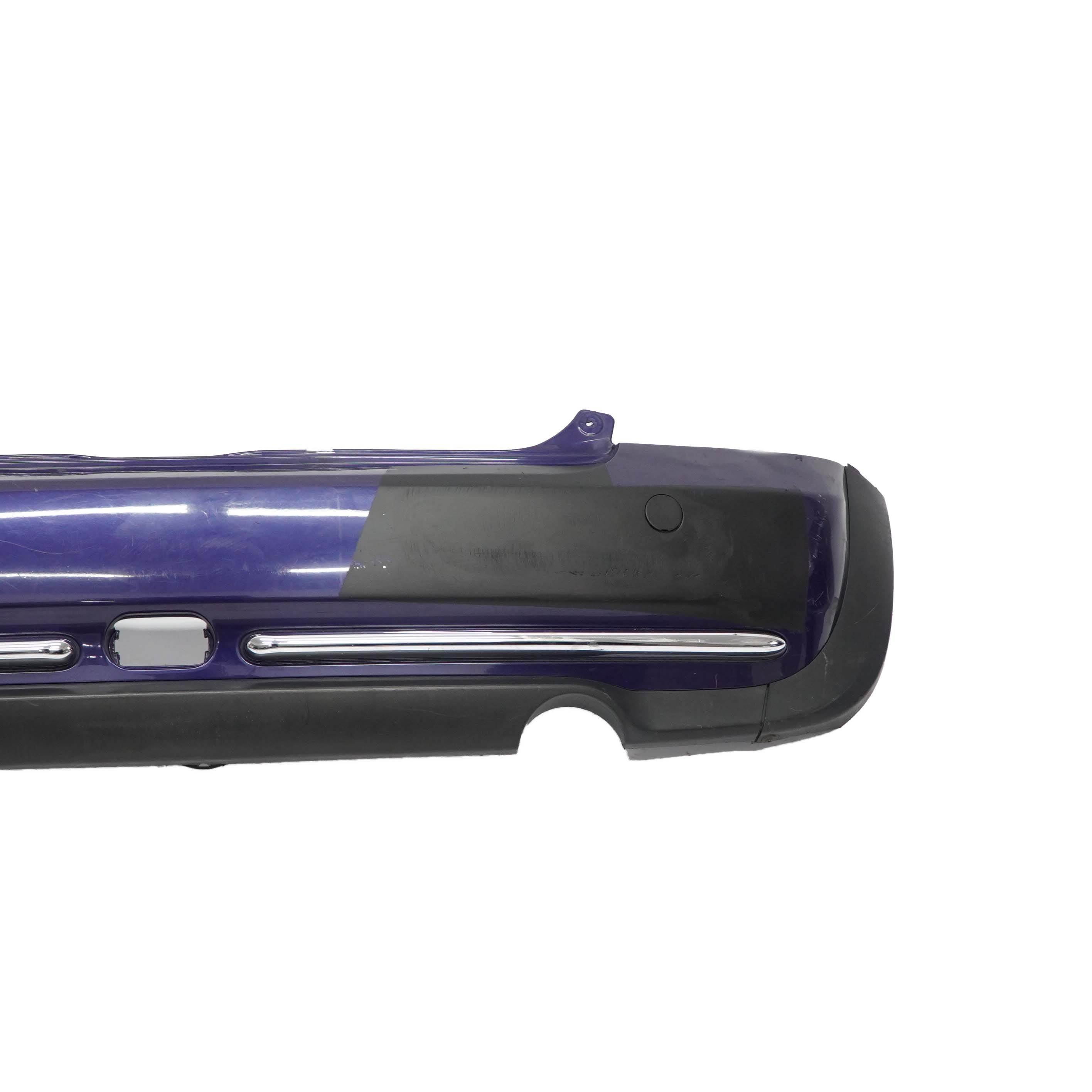 Mini Cooper R50 Rear Bumper Trim Panel Black-eye Purple Metallic - A24