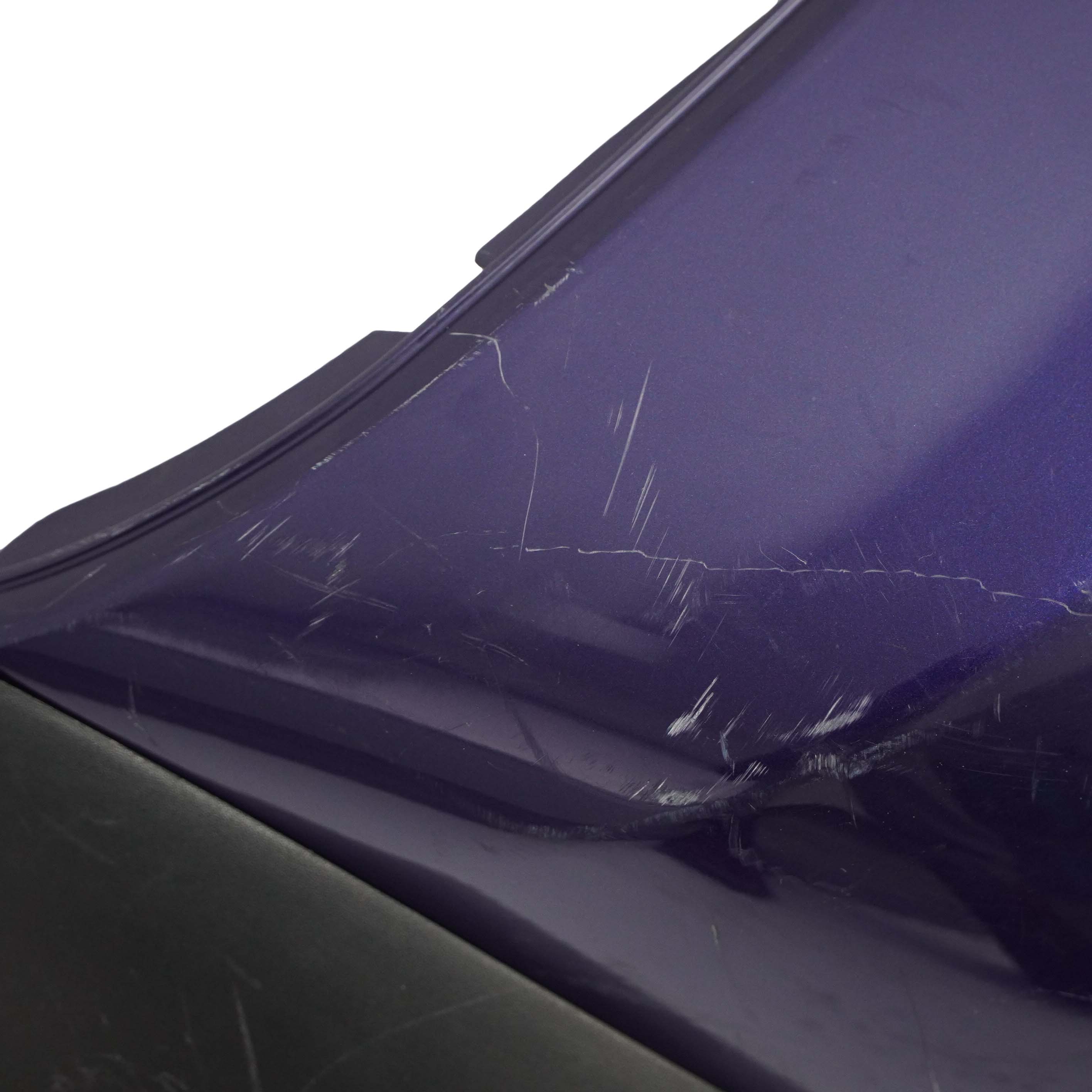 Mini Cooper R50 Rear Bumper Trim Panel Black-eye Purple Metallic - A24