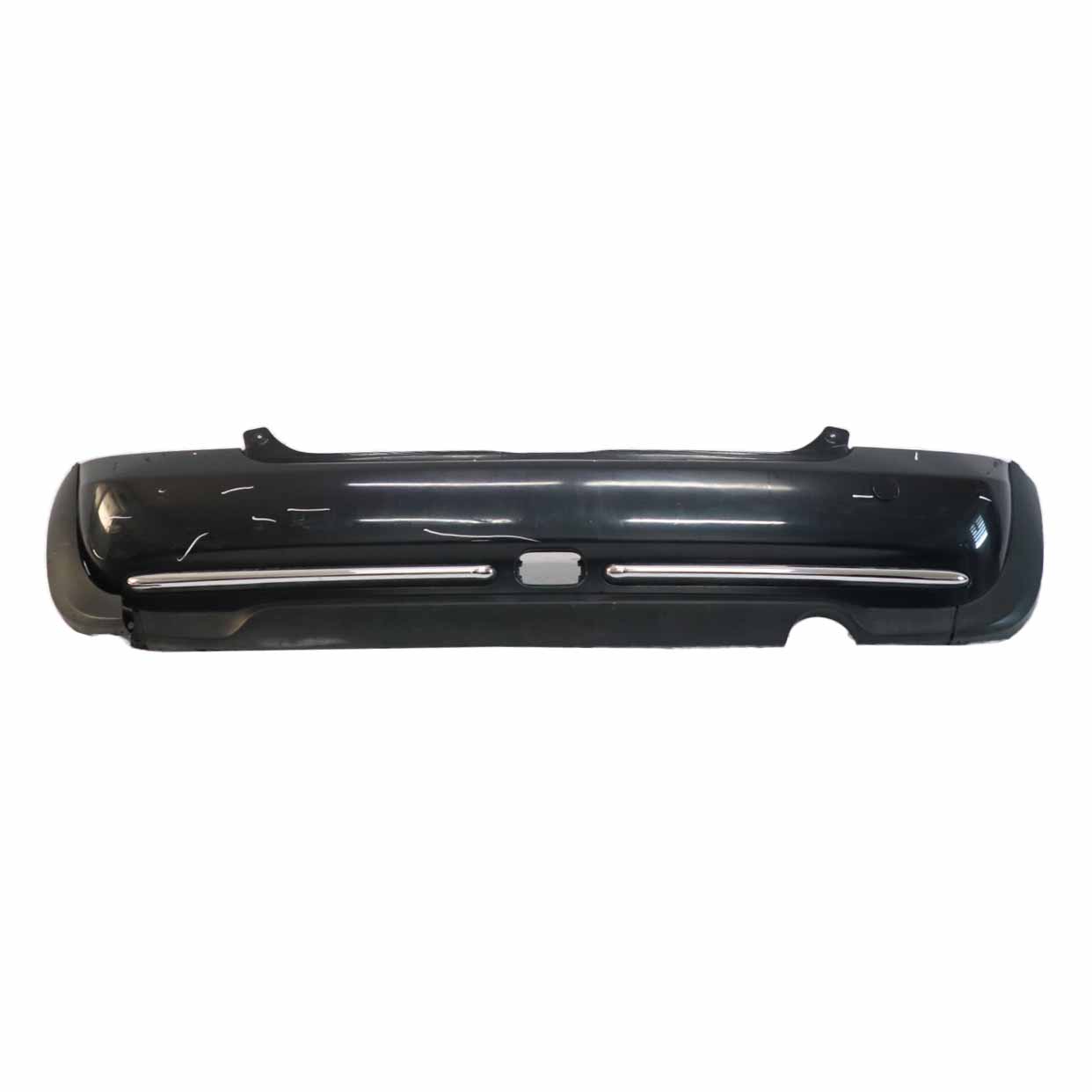 Rear Bumper Mini R50 Trim Panel Chrome Astro Black Metallic - A25