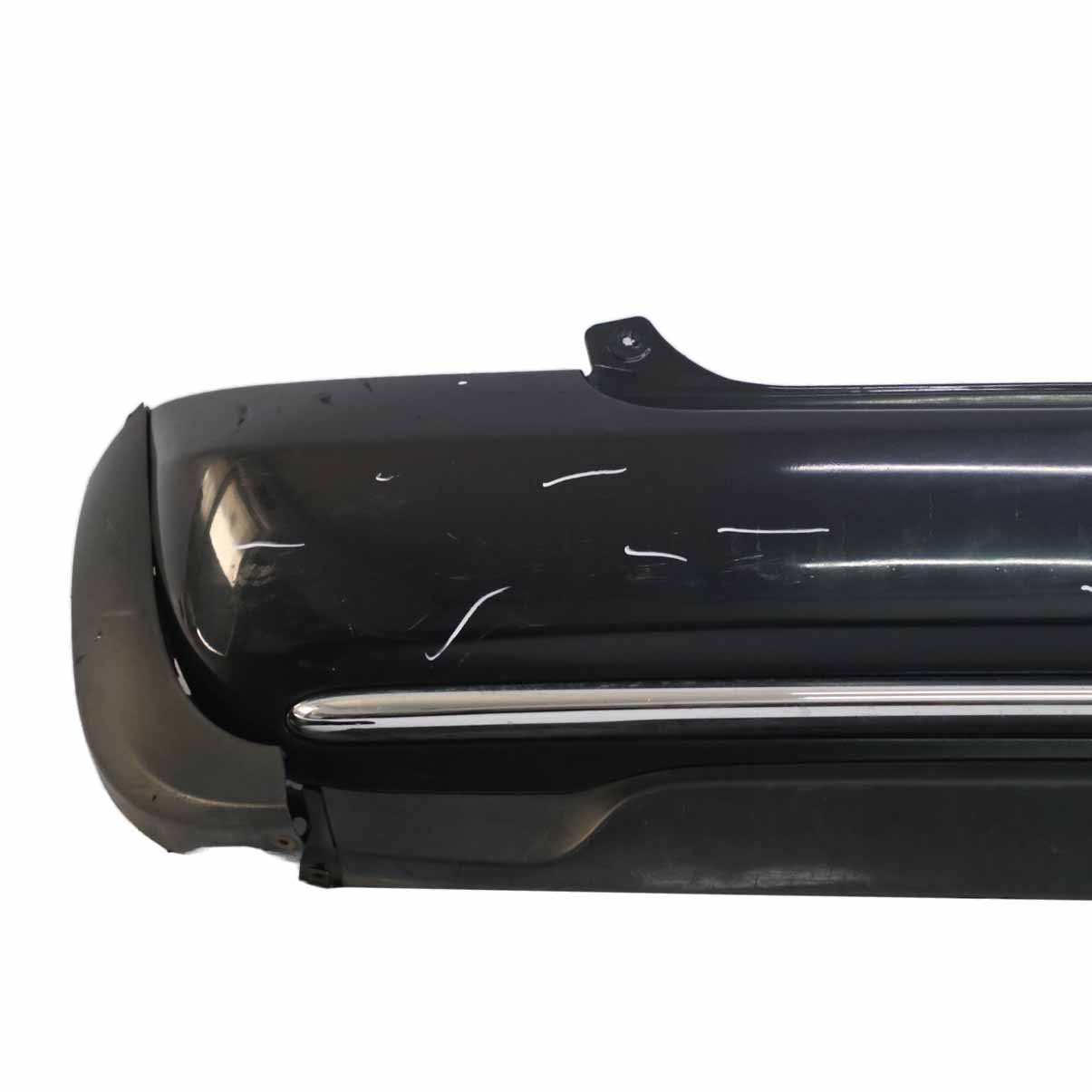 Rear Bumper Mini R50 Trim Panel Chrome Astro Black Metallic - A25