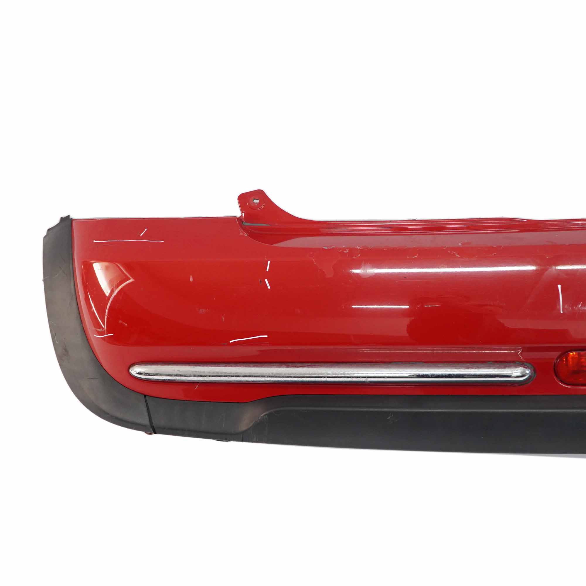 Rear Bumper Mini R50 Trim Panel Covering Chrome Chili Red - 851