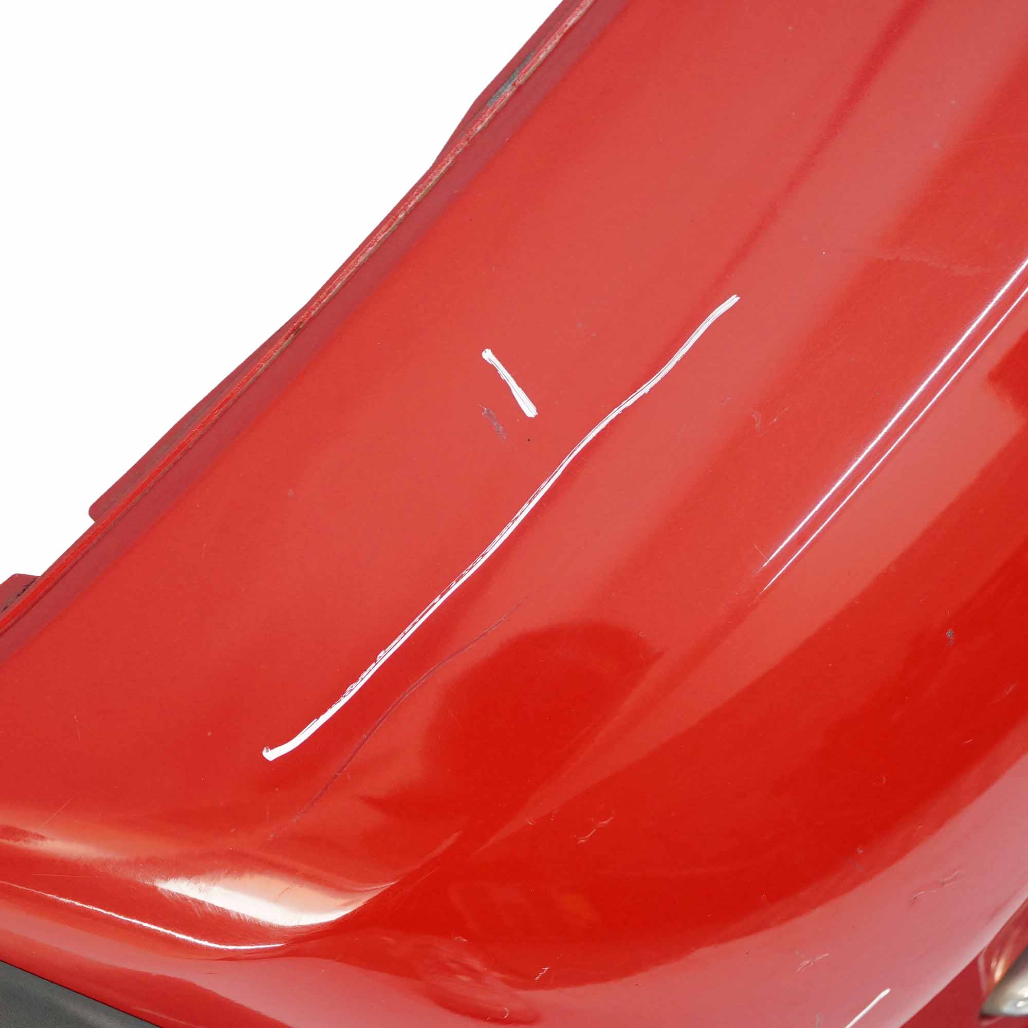 Rear Bumper Mini R50 Trim Panel Covering Chrome Chili Red - 851