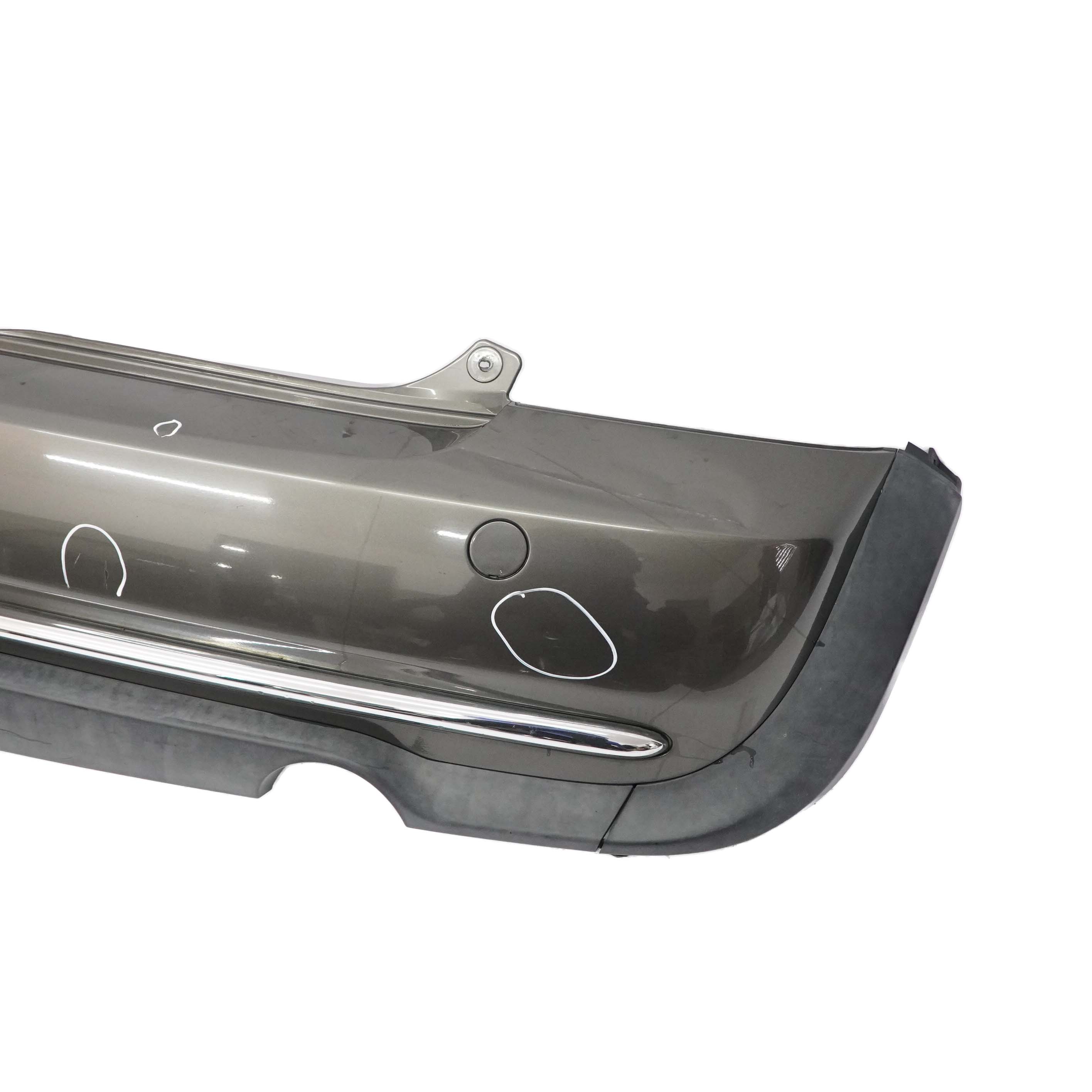 Rear Bumper Mini R50 Trim Panel Chrome Royal Grey Metallic - A48