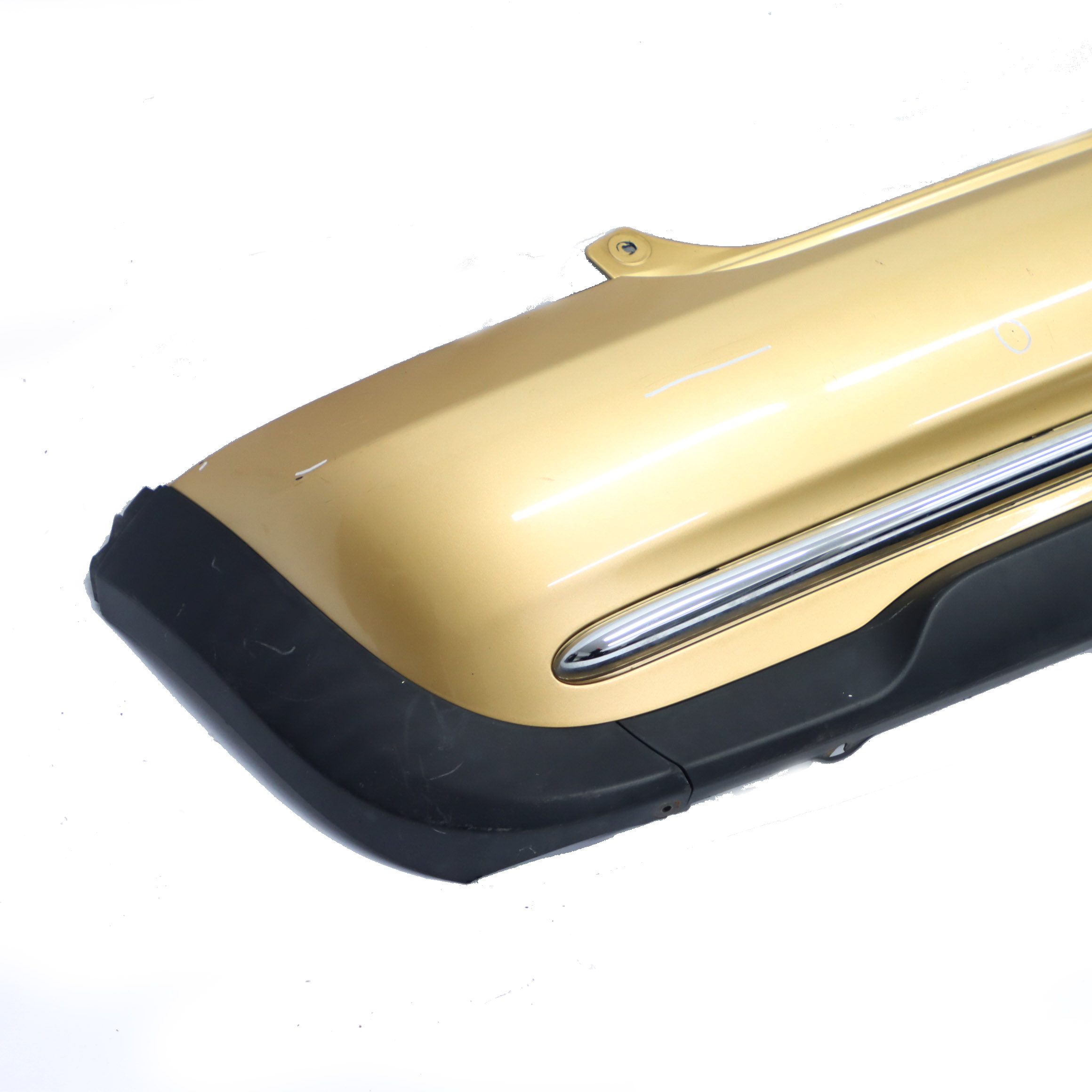 Rear Bumper Mini R50 Trim Panel Chrome Solid Gold Metallic - 859