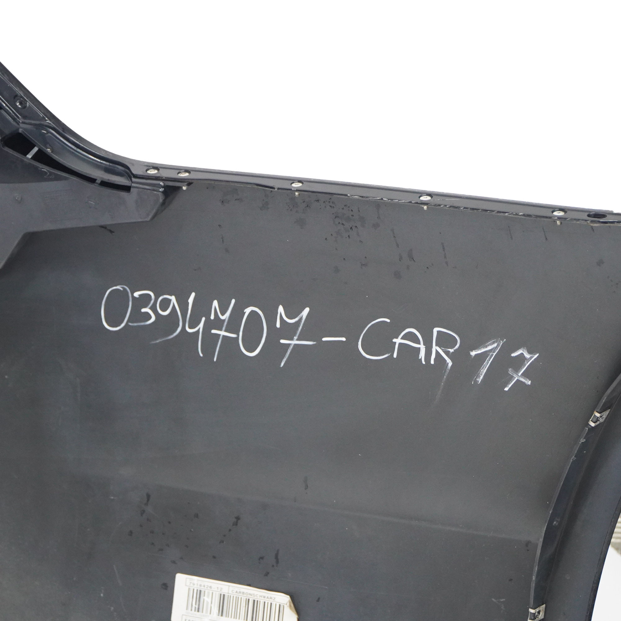 BMW E60 Zderzak Tylny M-Pakiet PDC Carbonschwarz Czarny Metalik - 416