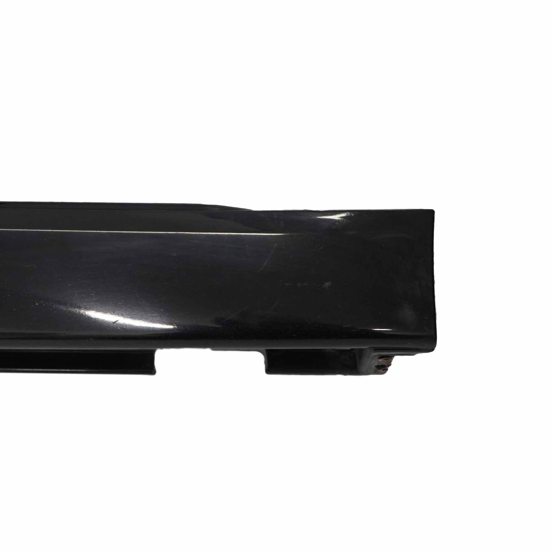 BMW E65 Side Skirt Door Sill Cover Left N/S Schwarz 2 Black - 668