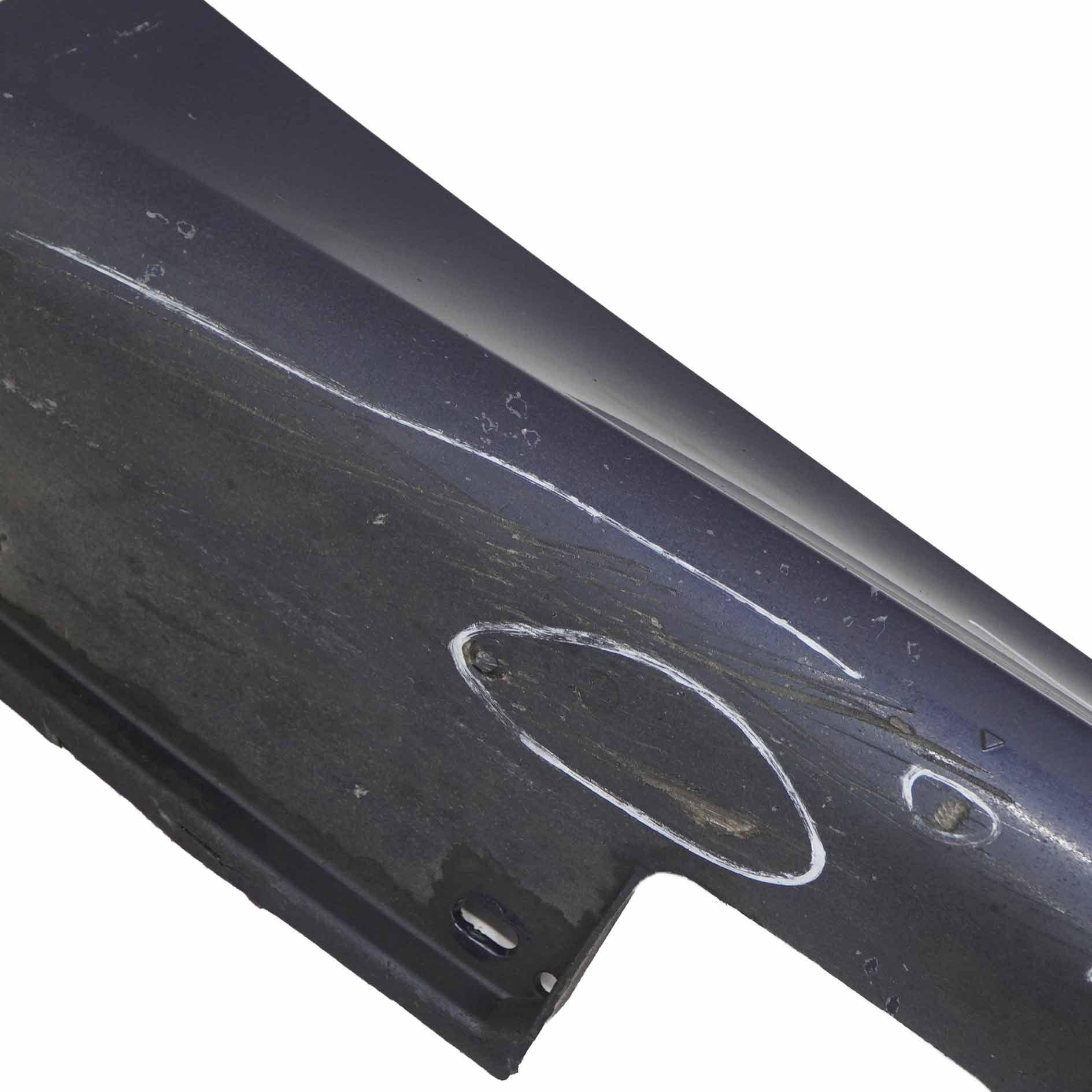 Side Skirt BMW E60 E61 M5 M Sport Door Sill Cover Left N/S Tiefseeblau Blue A76