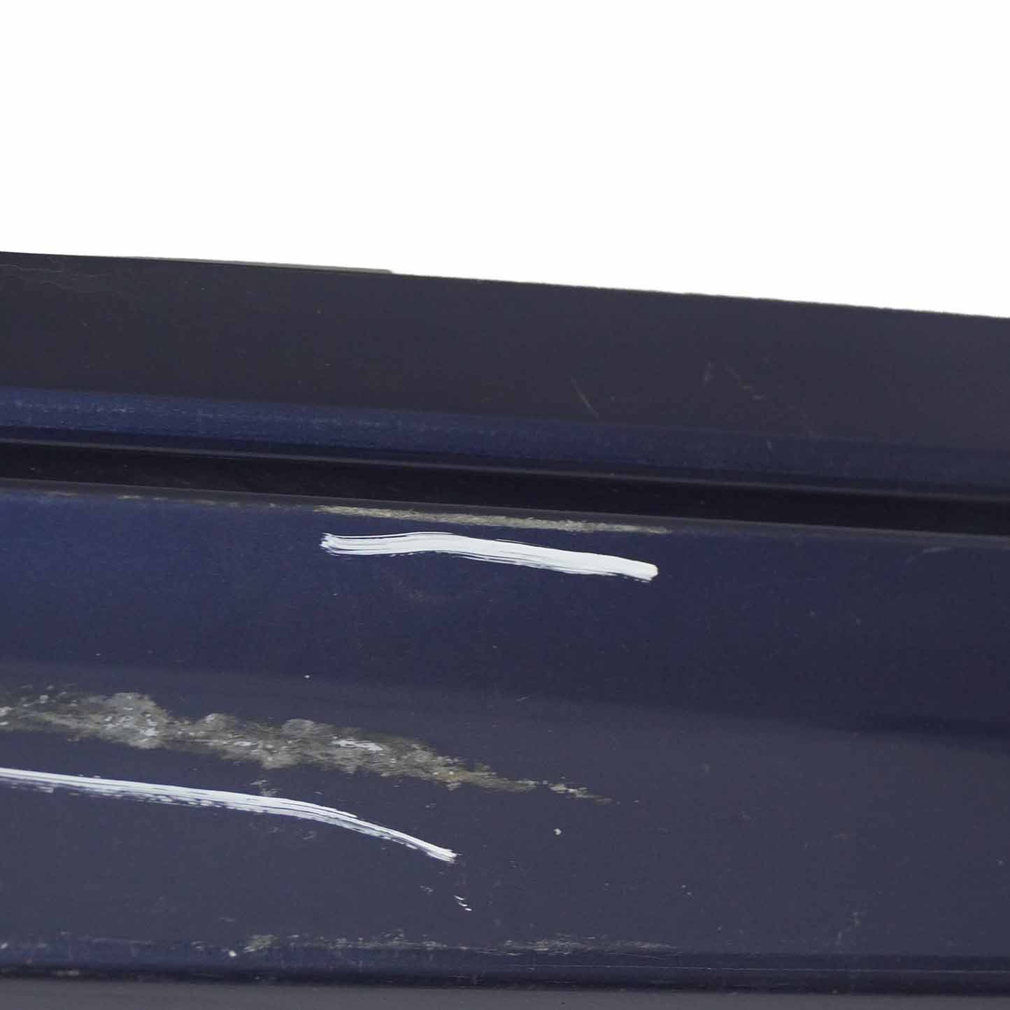 BMW E60 Side Skirt M Sport M5 Door Sill Cover Right O/S Tiefseeblau Blue - A76