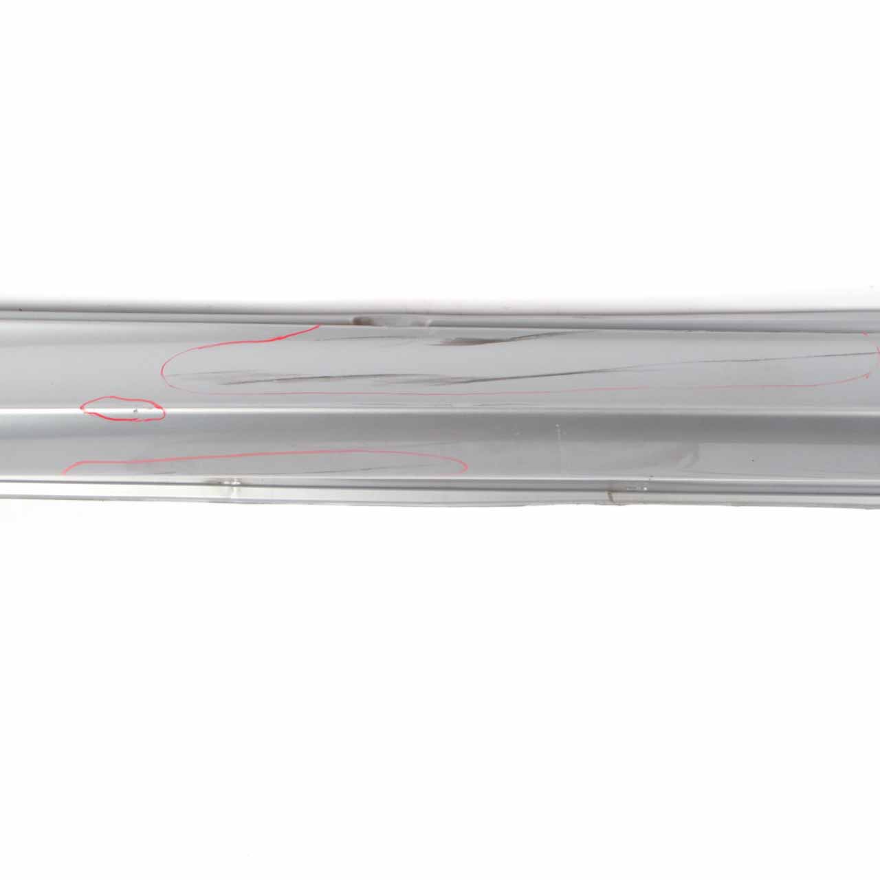 BMW 5 Series E60 E61 M5 M Sport Door Sill Cover Skirt Right O/S Silbergrau Grey