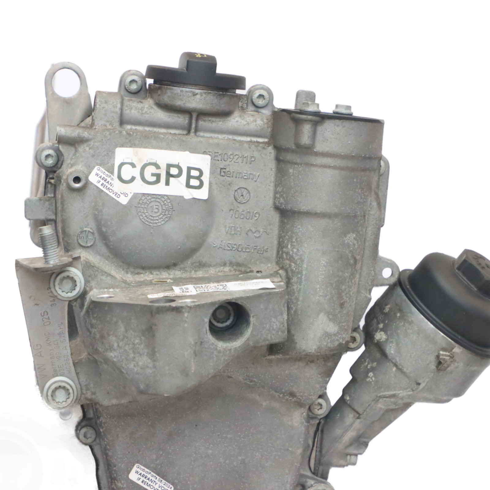 Volkswagen Polo 6R Seat Ibiza 4 1.2 60PS Nackter Motor CGPB 109TKM, GARANTIE