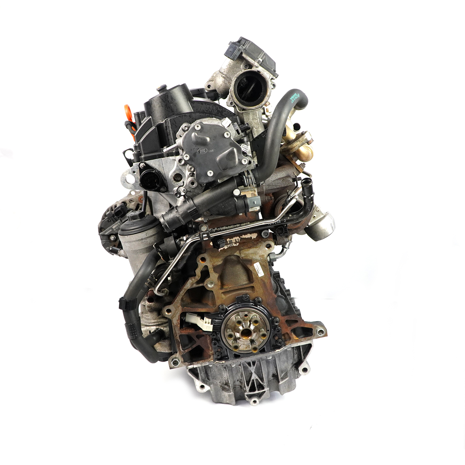 VW Volkswagen Transporter T5 1.9 TDI 102PS Kompletter Motor BRS 186k, GARANTIE