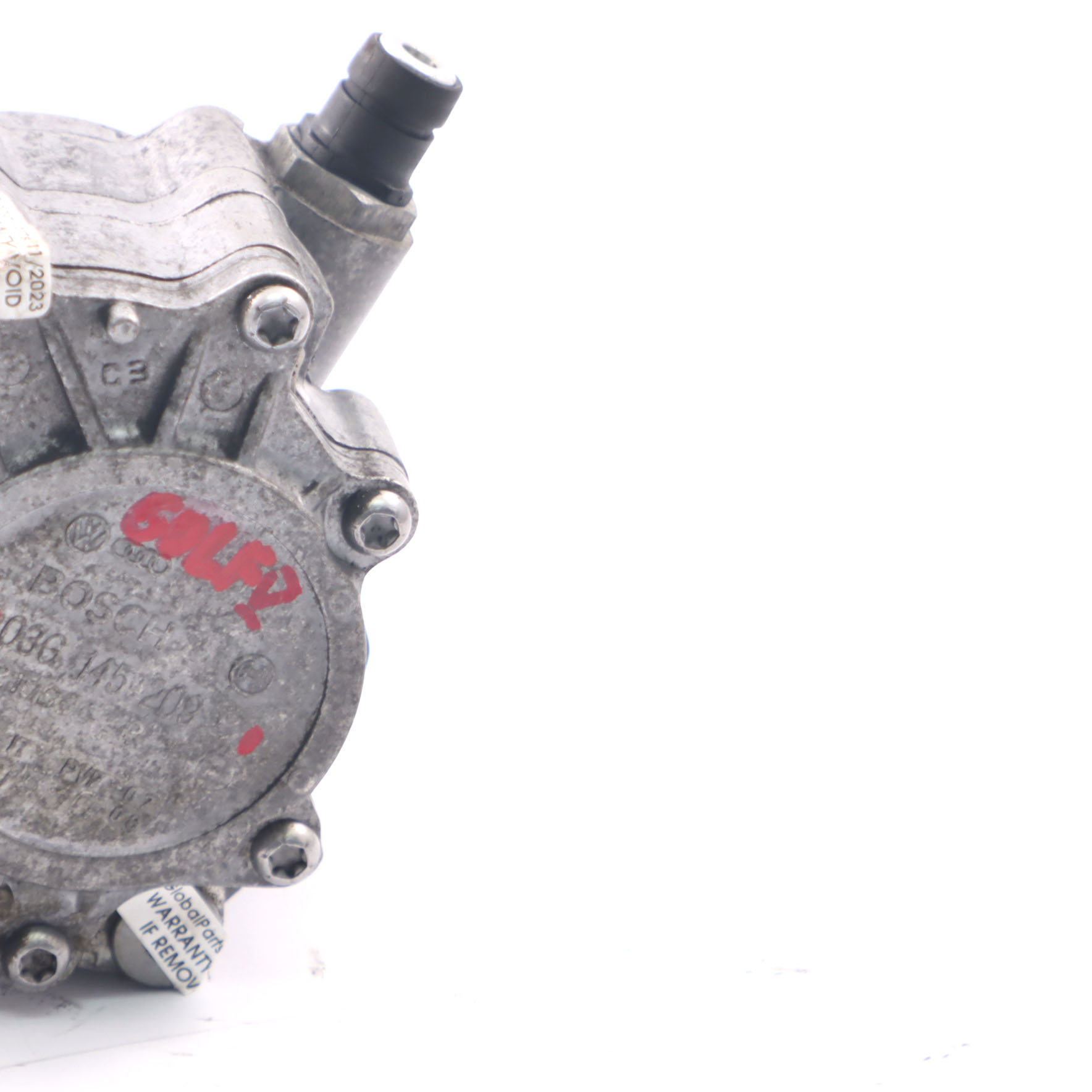 VW Volkswagen Golf 5 Audi A3 8P 2.0 TDI Diesel motor Unterdruck pumpe 03G145209C